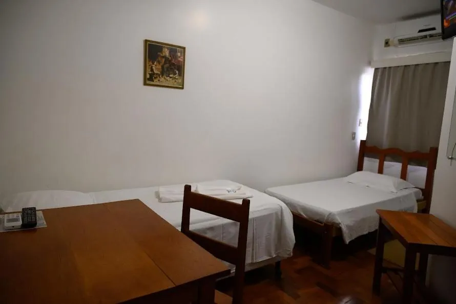 Bed in Central Plaza Hotel Tupa