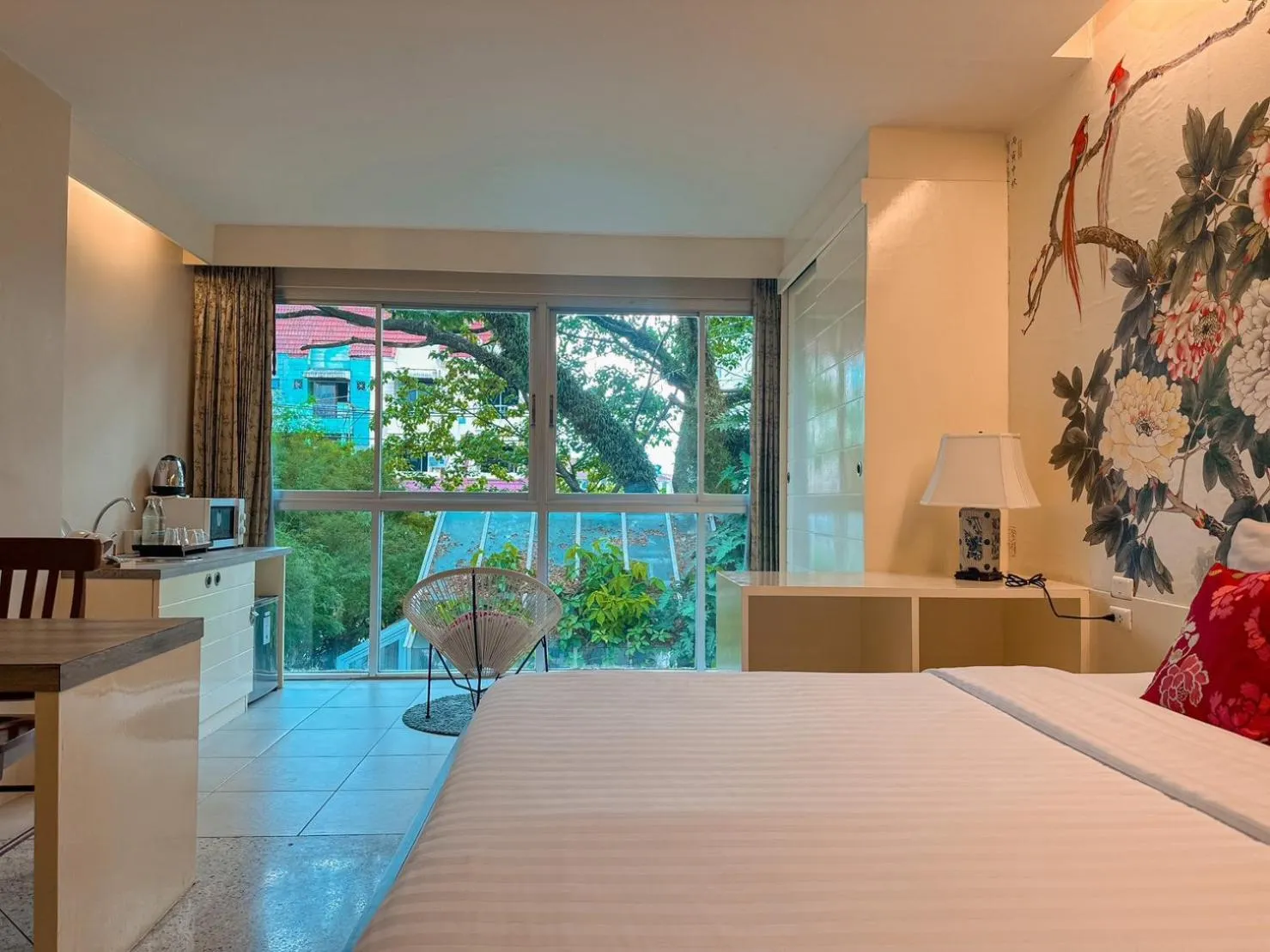 Bed in Sino House Phuket Hotel - SHA Plus