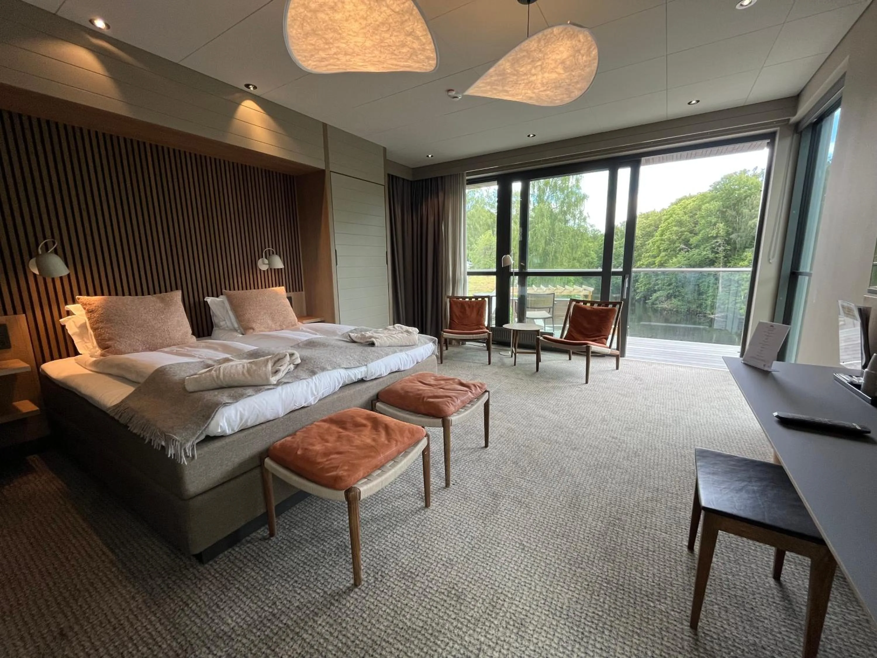 Bed in Hestraviken Hotell & Spa