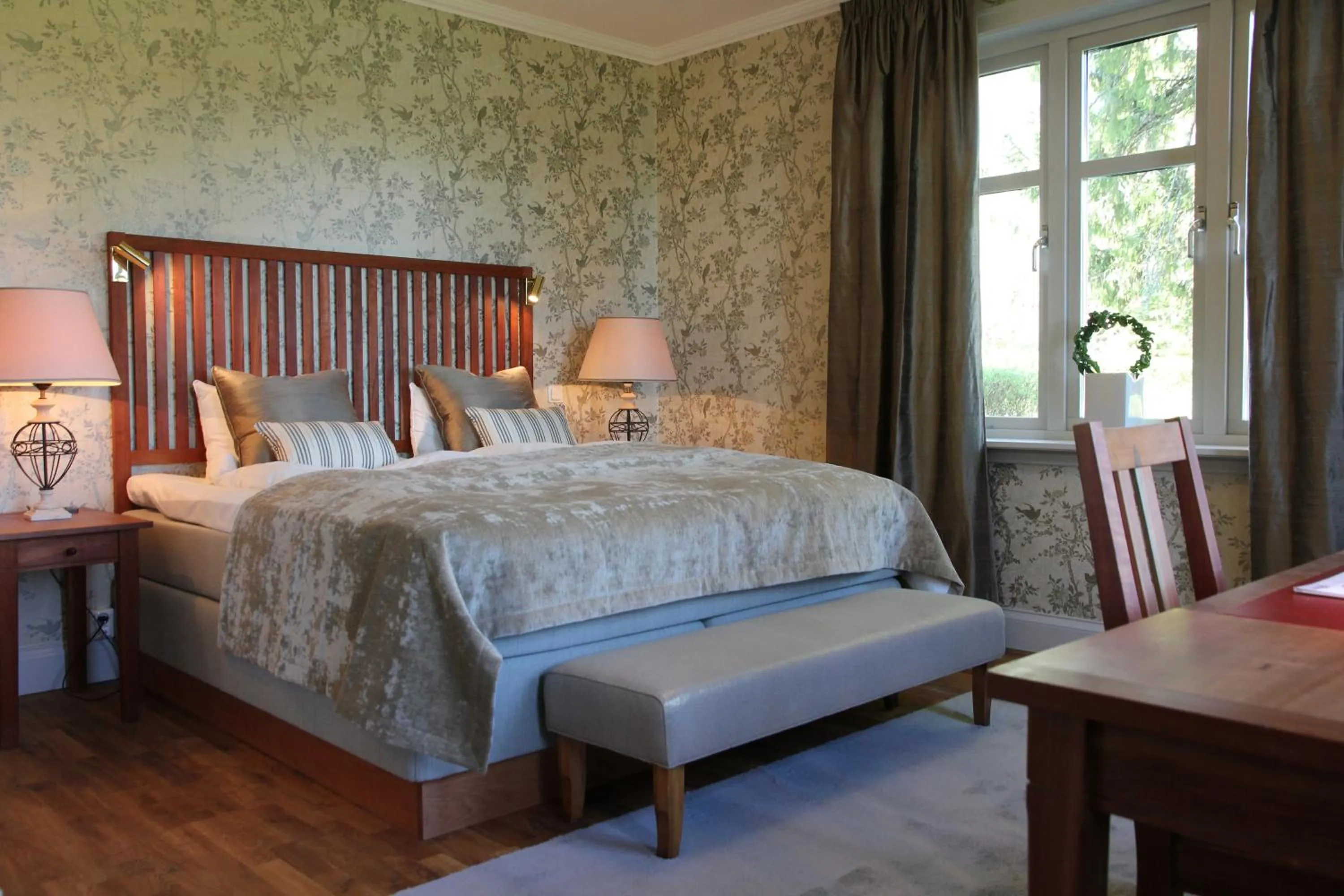 Bed in Hestraviken Hotell & Spa