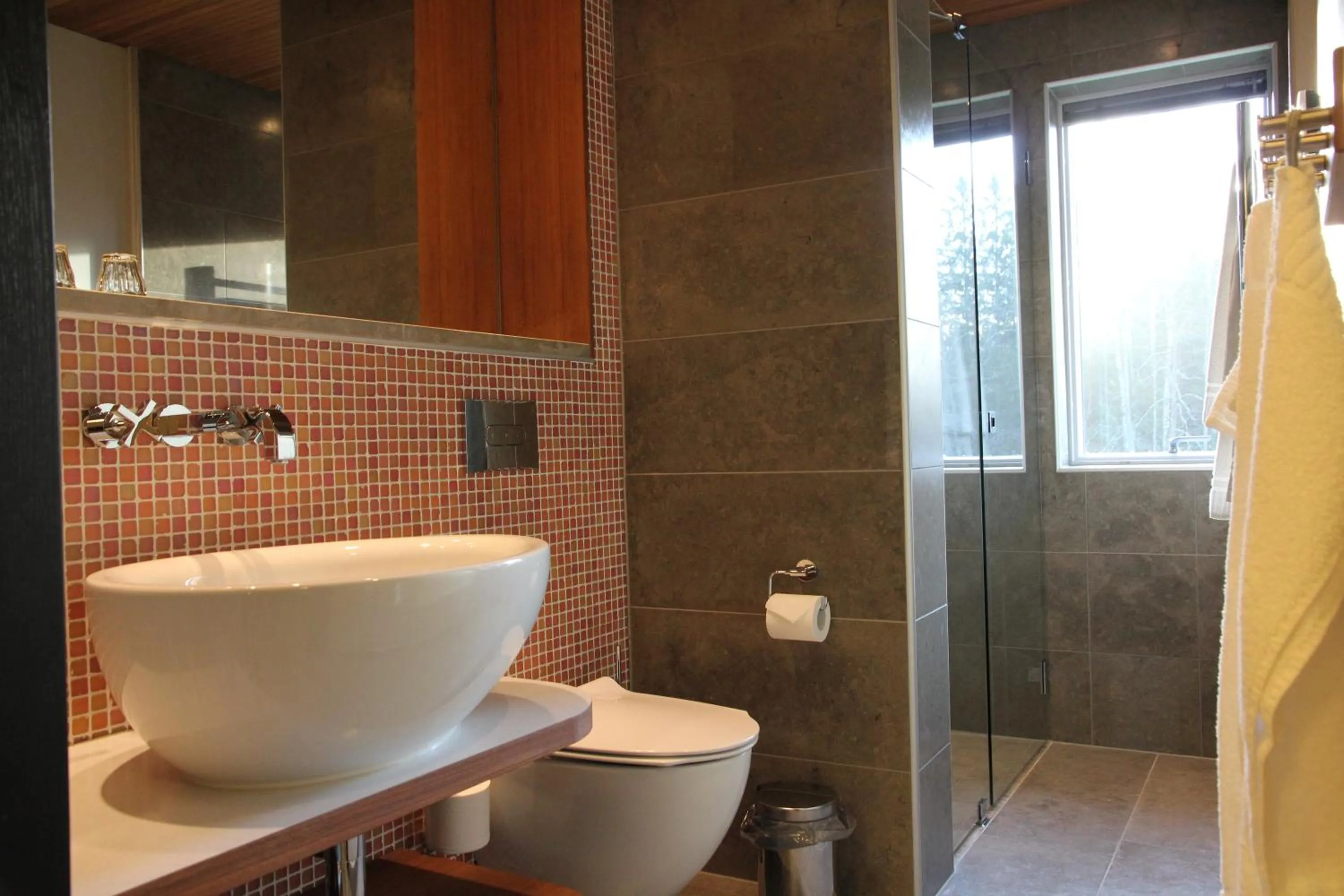 Shower in Hestraviken Hotell & Spa