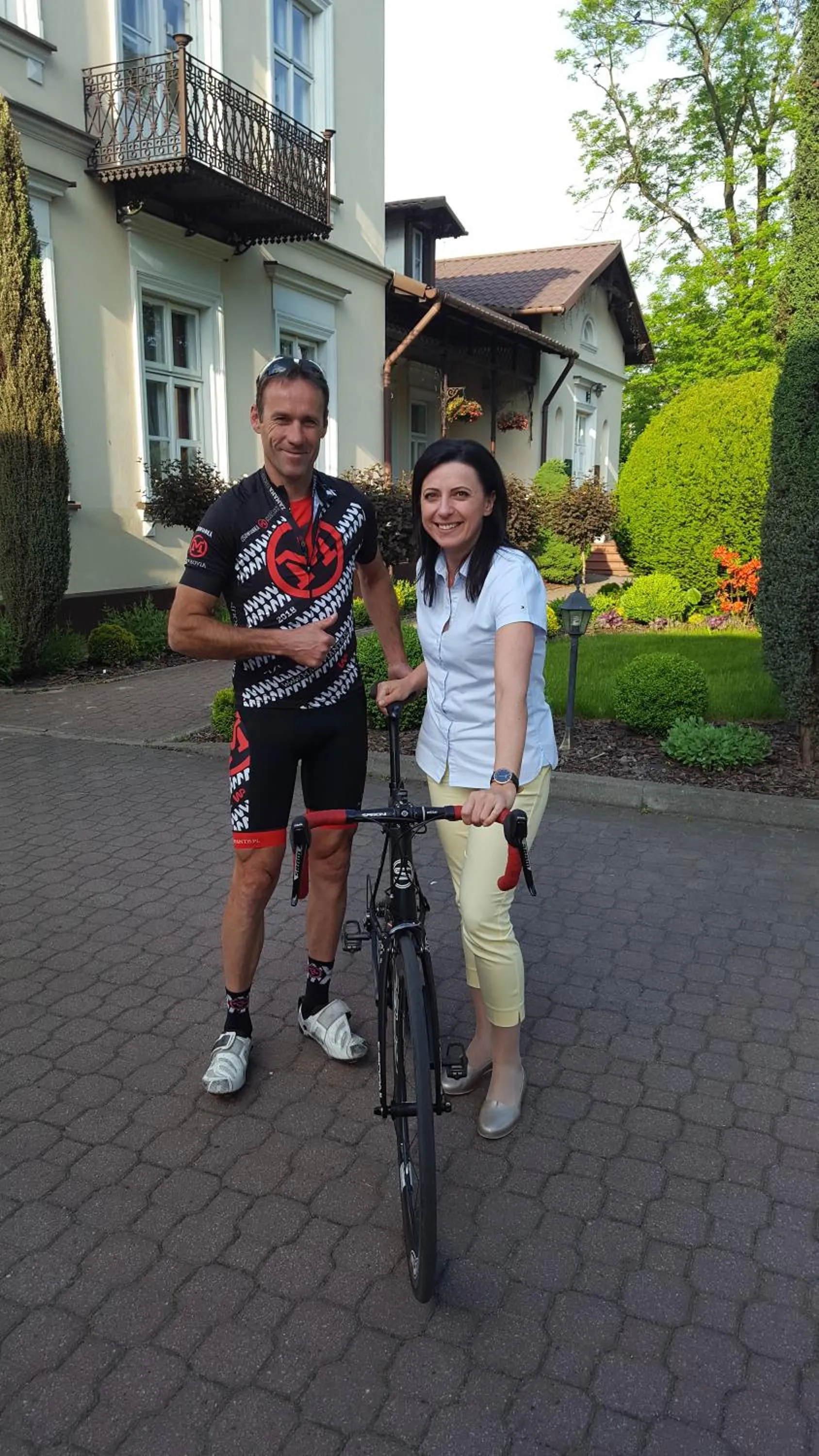 Cycling in Hotel Dworek***