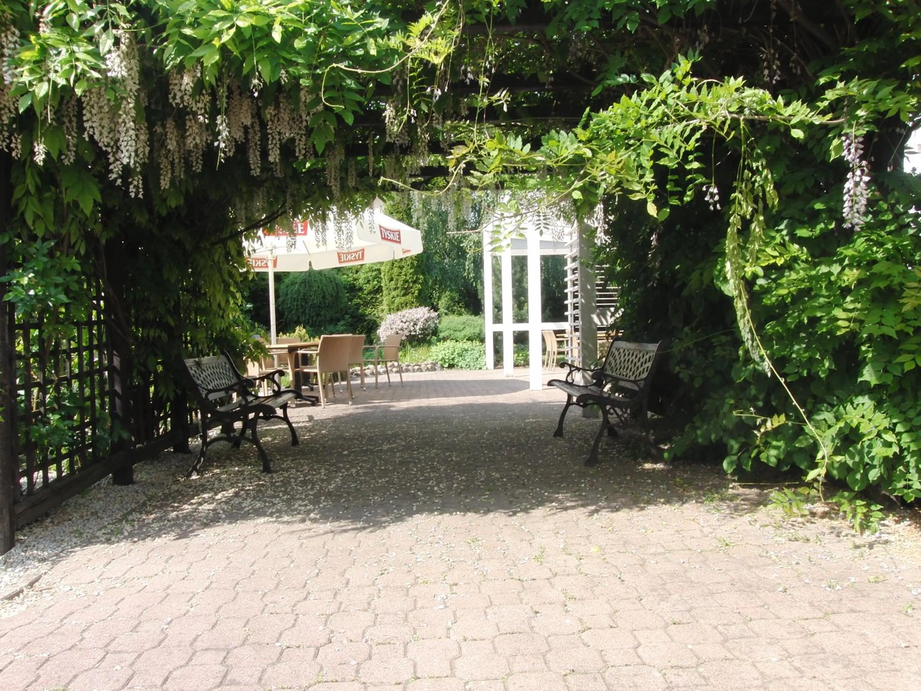 Patio in Hotel Dworek***