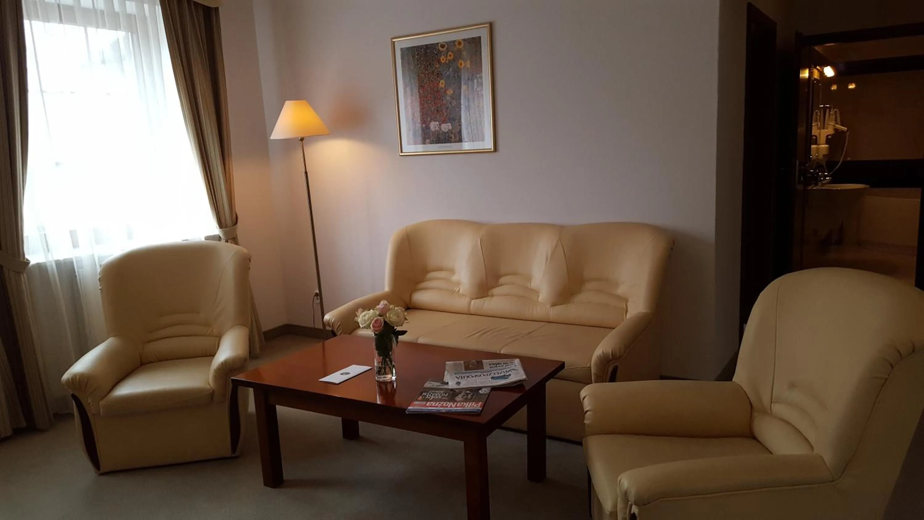 Living room in Hotel Dworek***