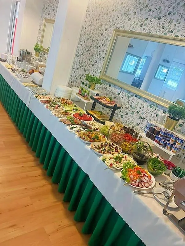 Buffet breakfast in Great Polonia Beach & Molo