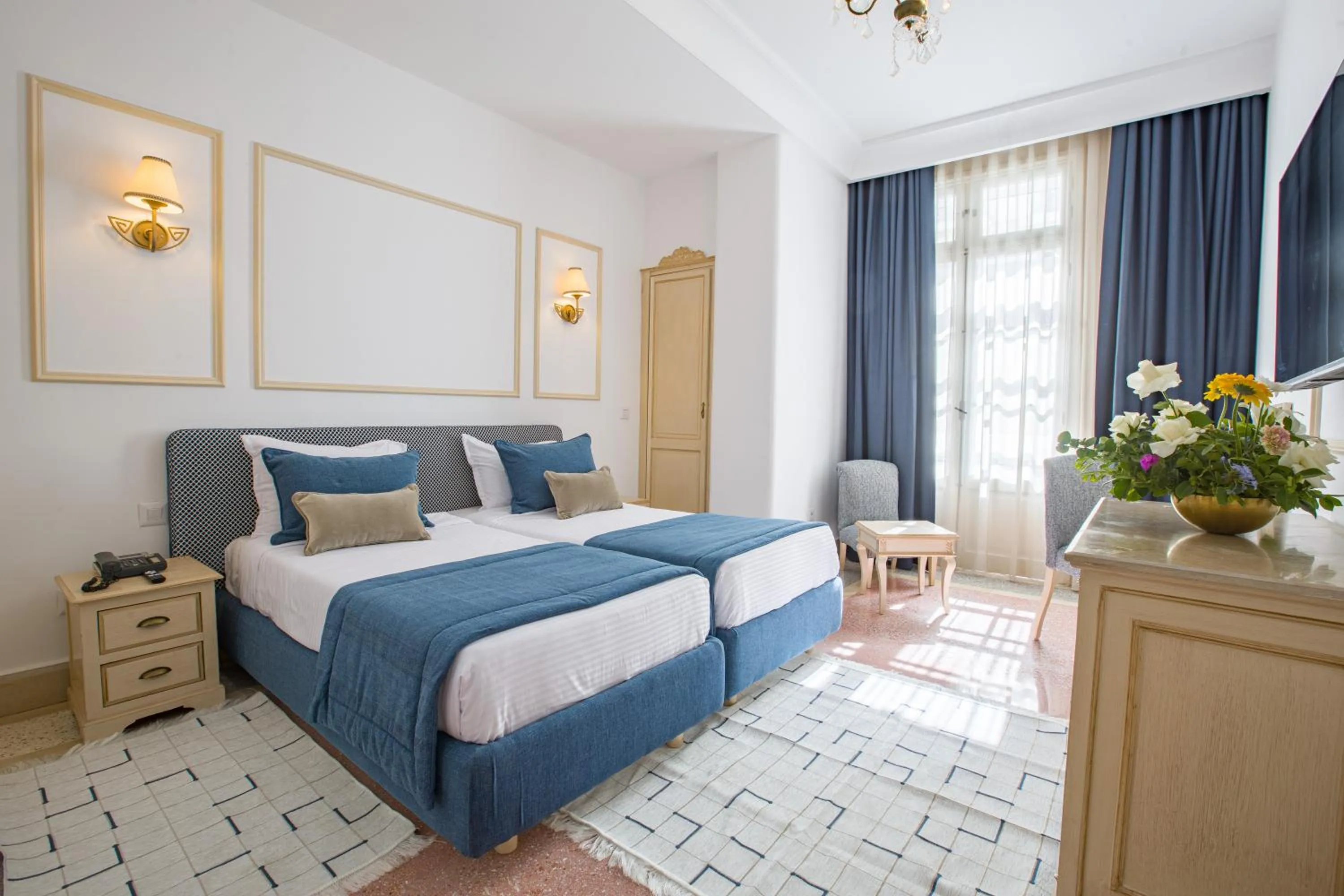 Bed in Majestic Hotel