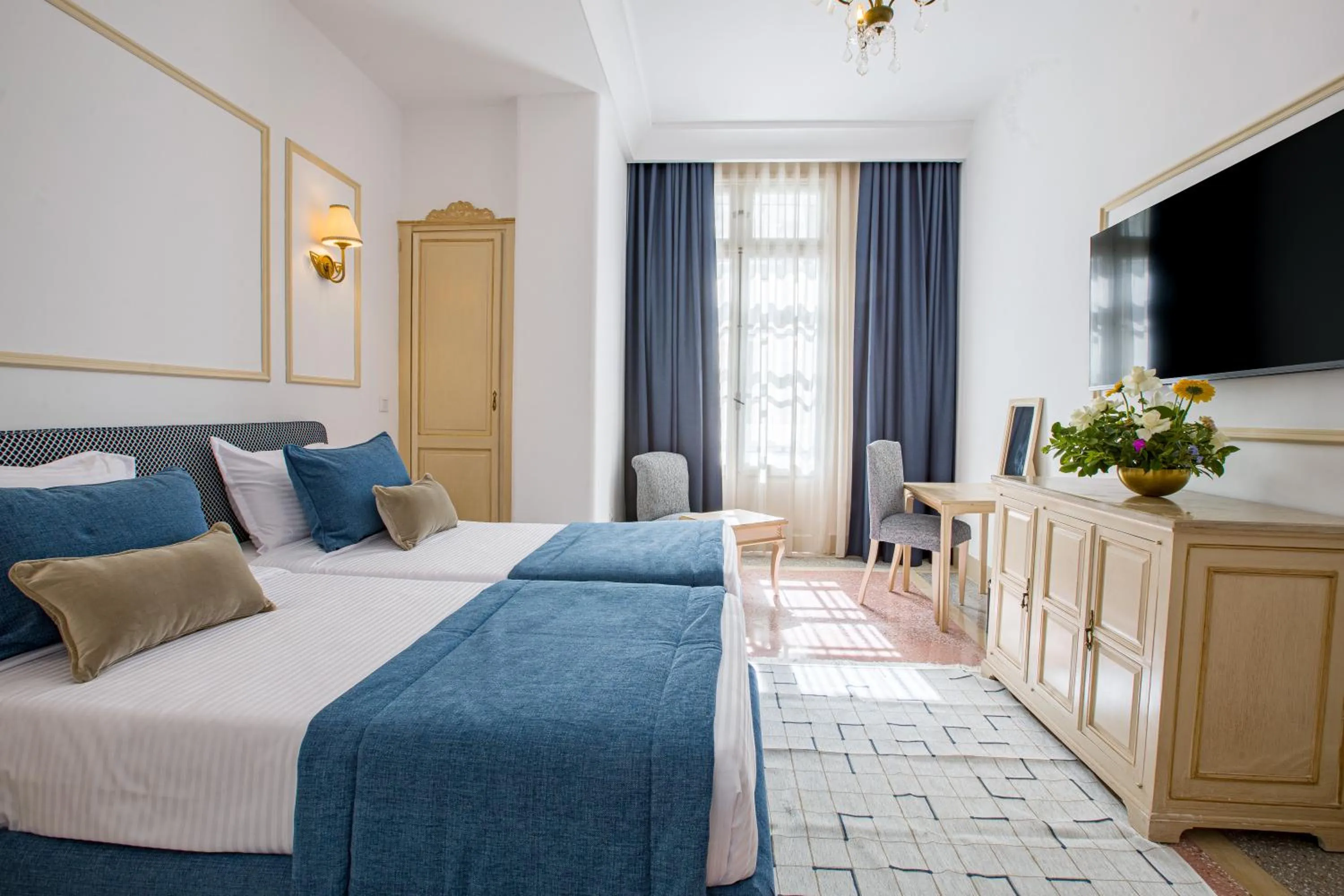 Bed in Majestic Hotel