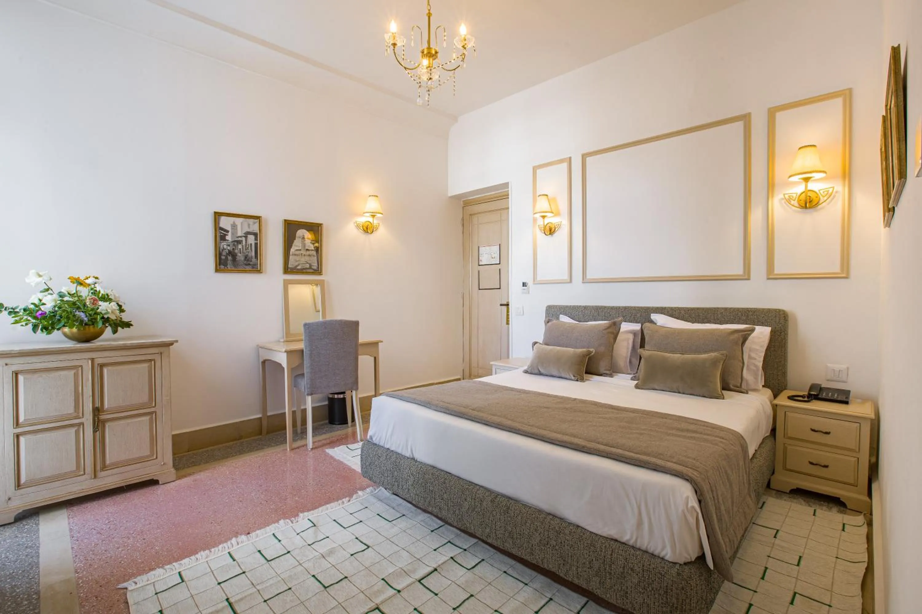 Bed in Majestic Hotel