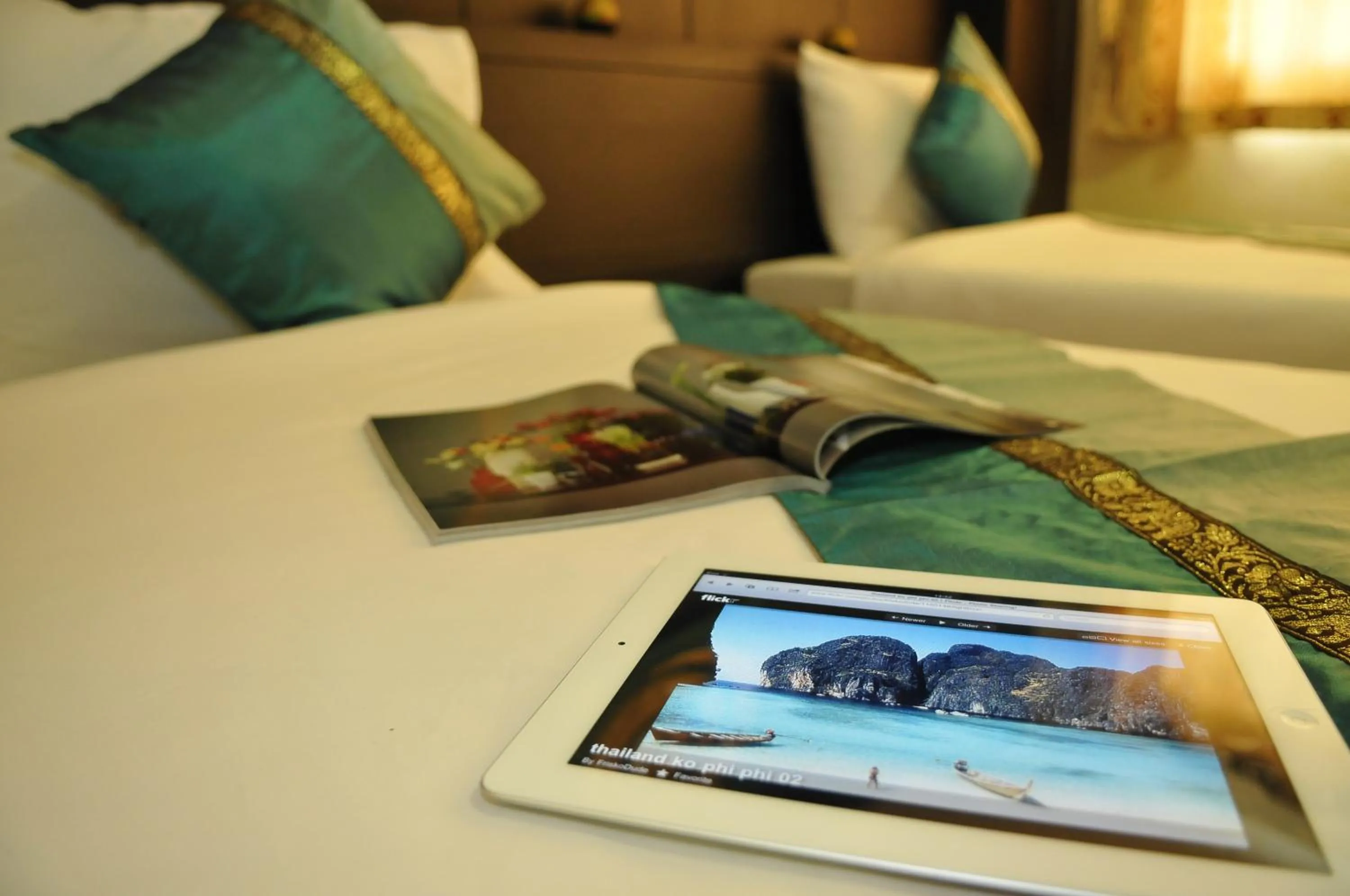 Bed in Regent Suvarnabhumi Hotel