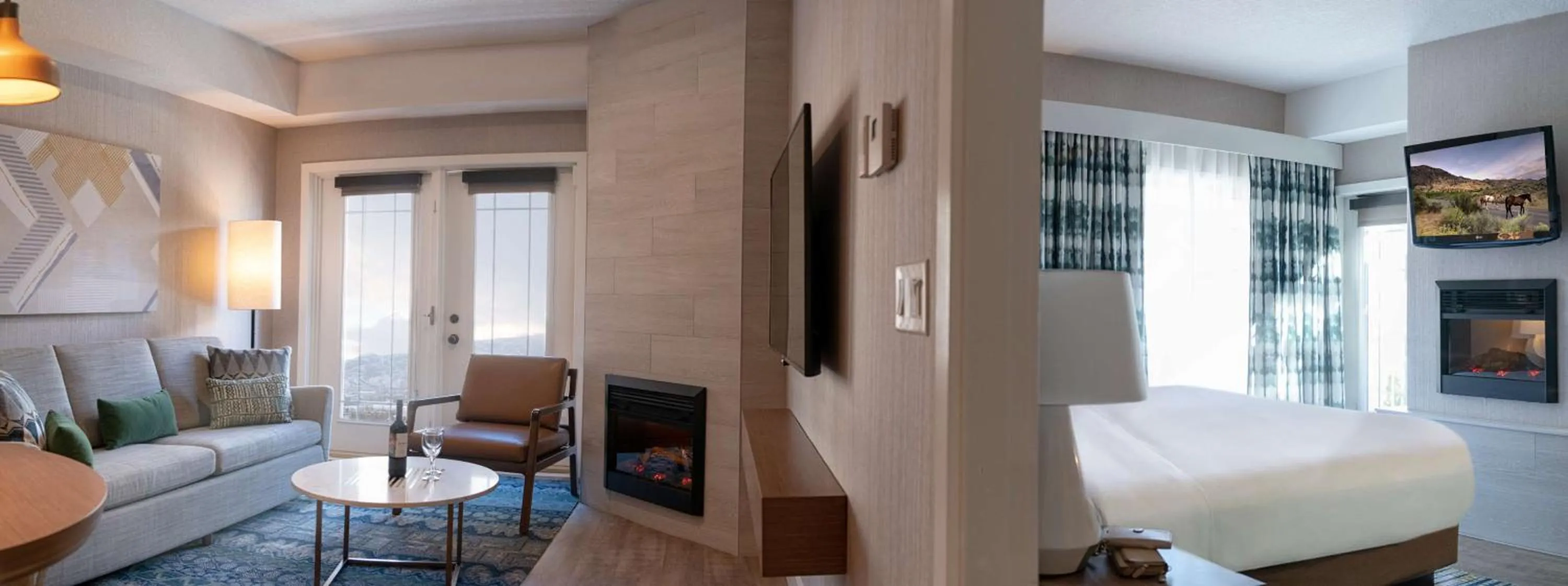 Photo of the whole room, Bed in Spirit Ridge, in The Unbound Collection by Hyatt