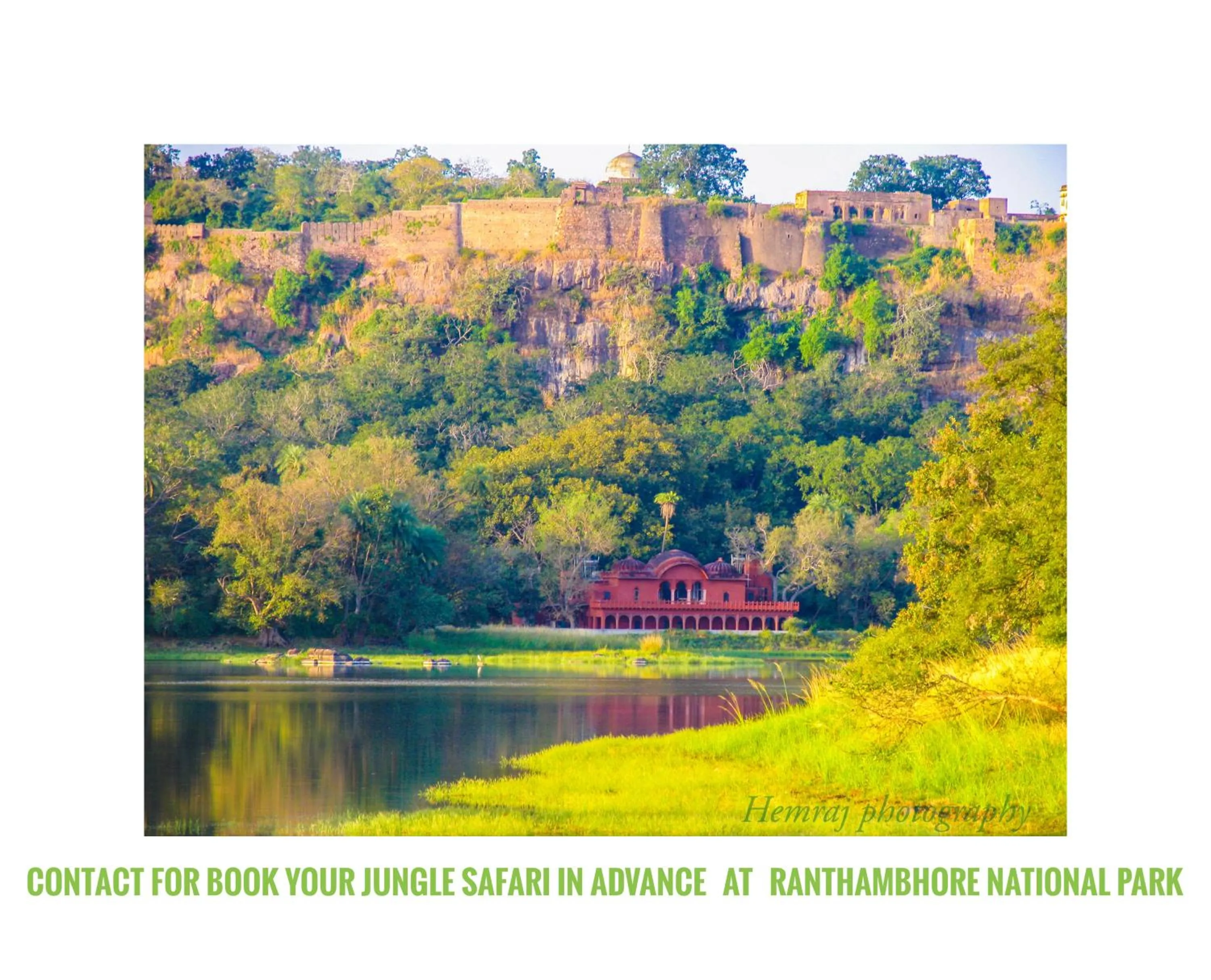 Natural landscape in Ranthambore Tiger Home