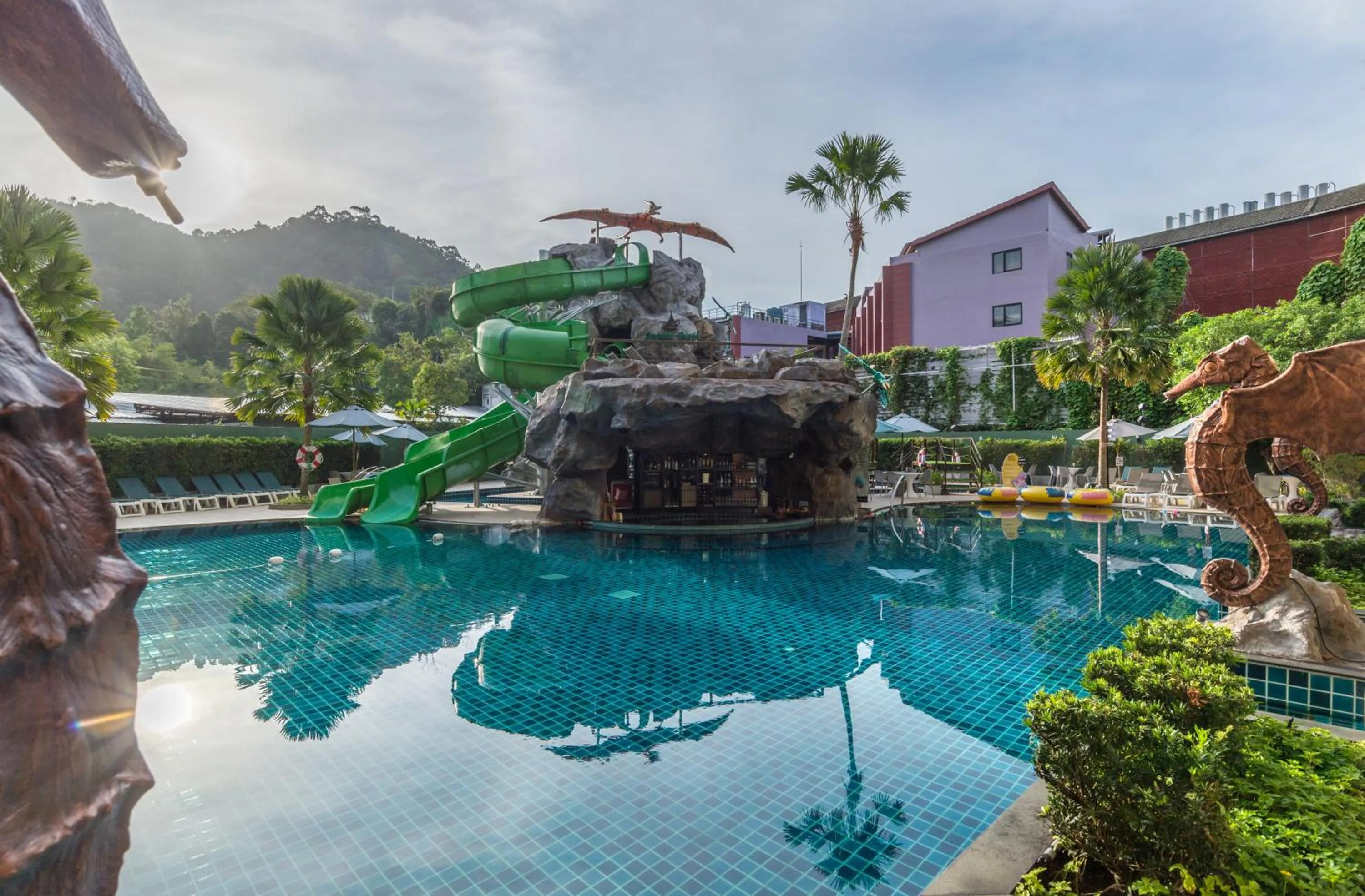 Aqua park in Ananta Burin Resort
