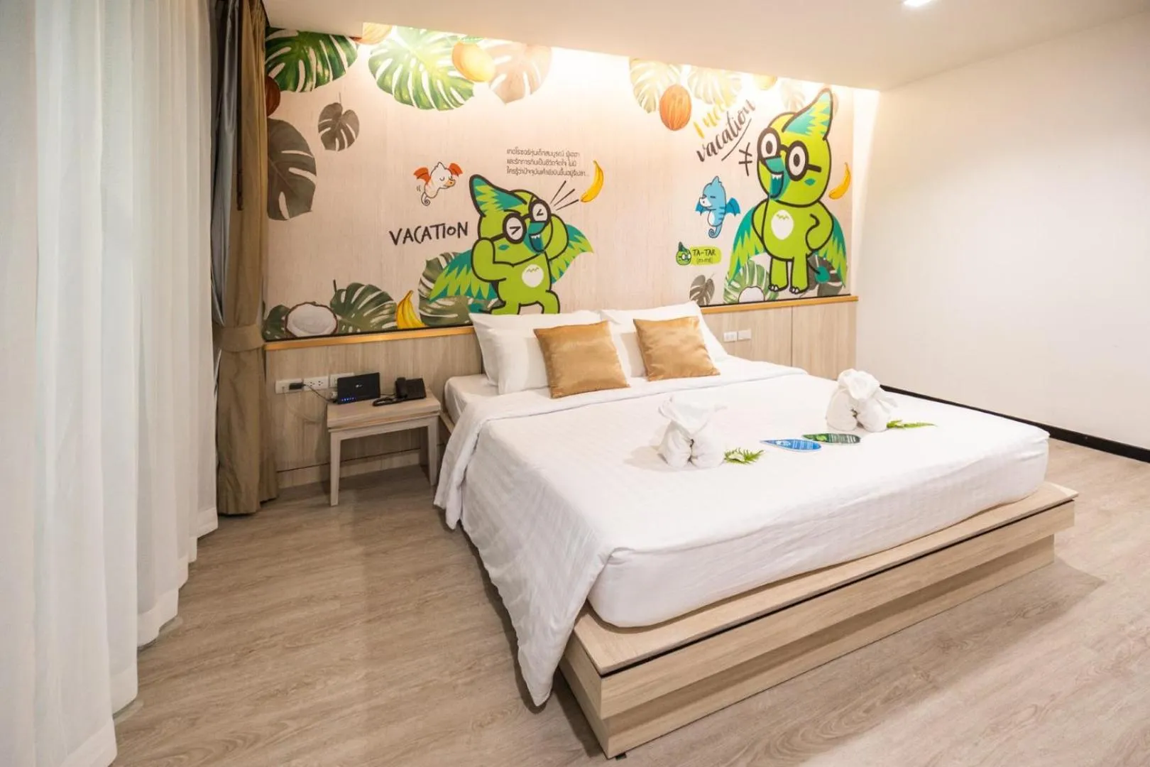 Bed in Ananta Burin Resort