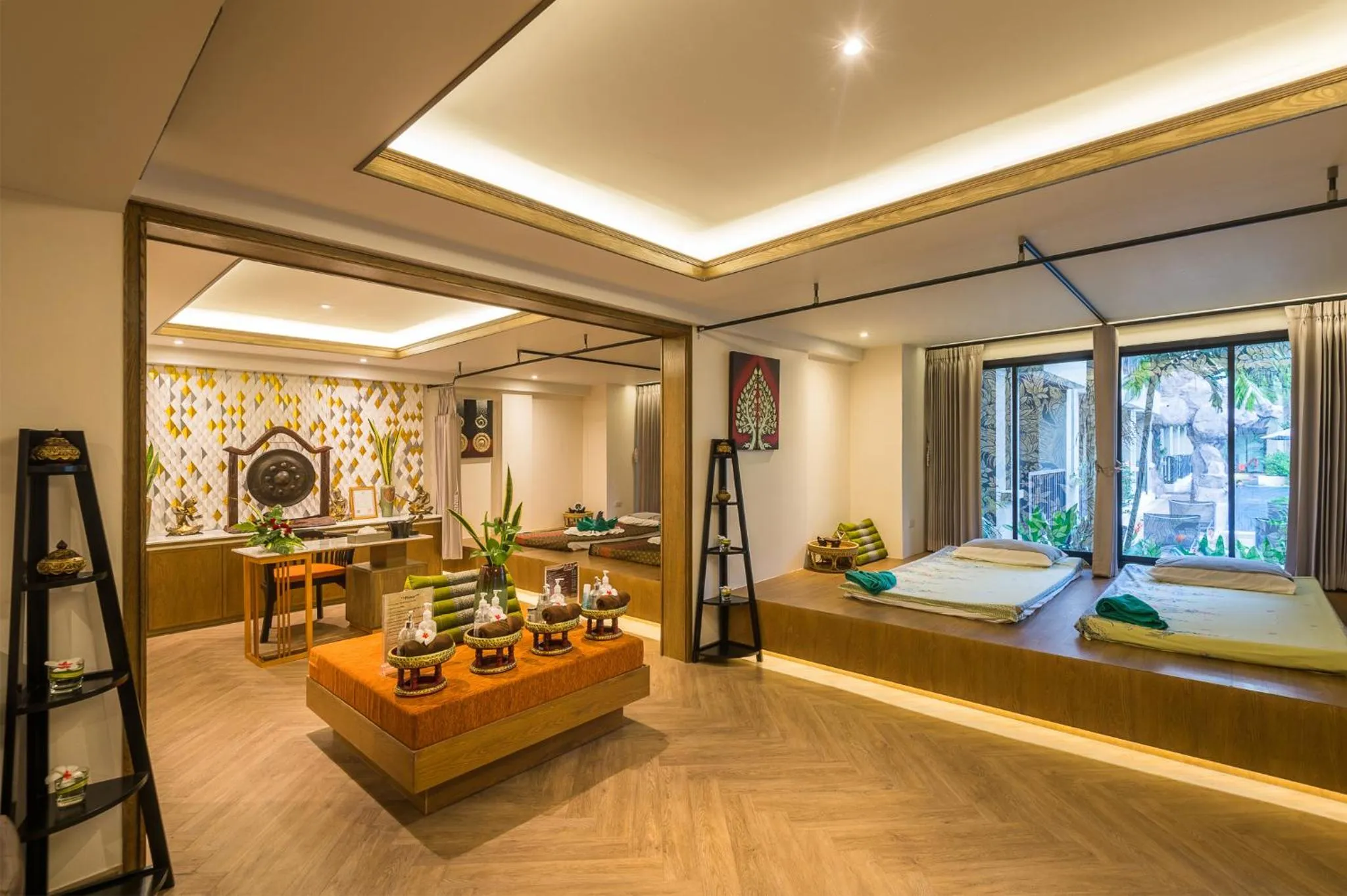 Spa and wellness centre/facilities, Bed in Ananta Burin Resort