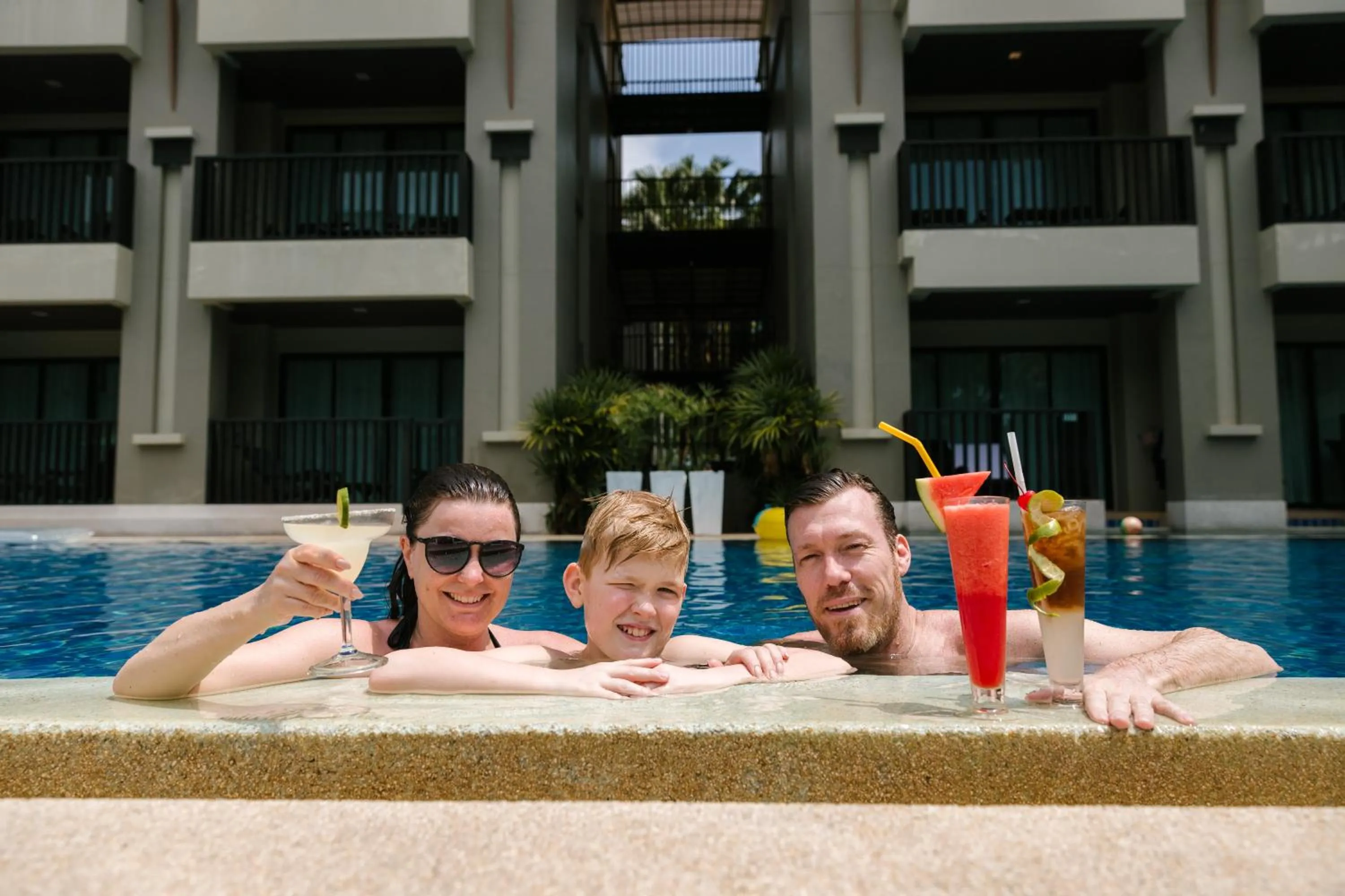 group of guests in Ananta Burin Resort