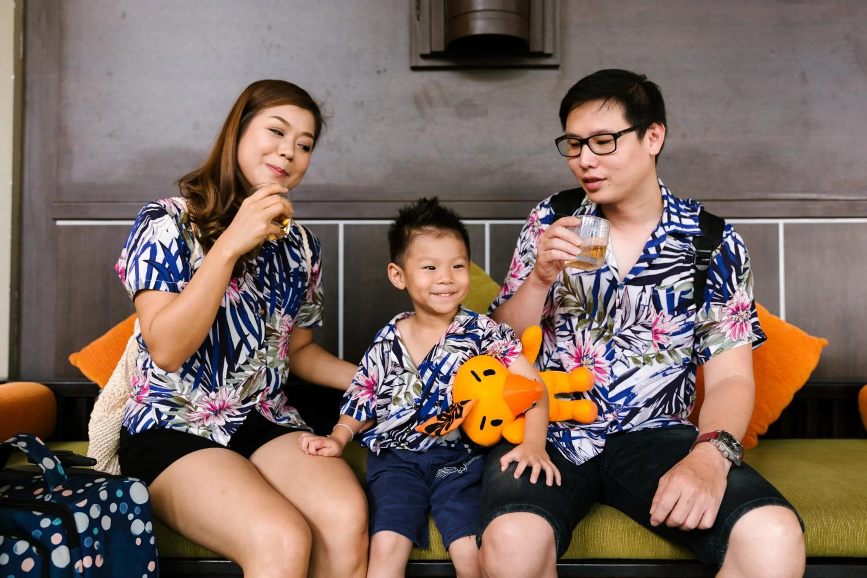 group of guests in Ananta Burin Resort