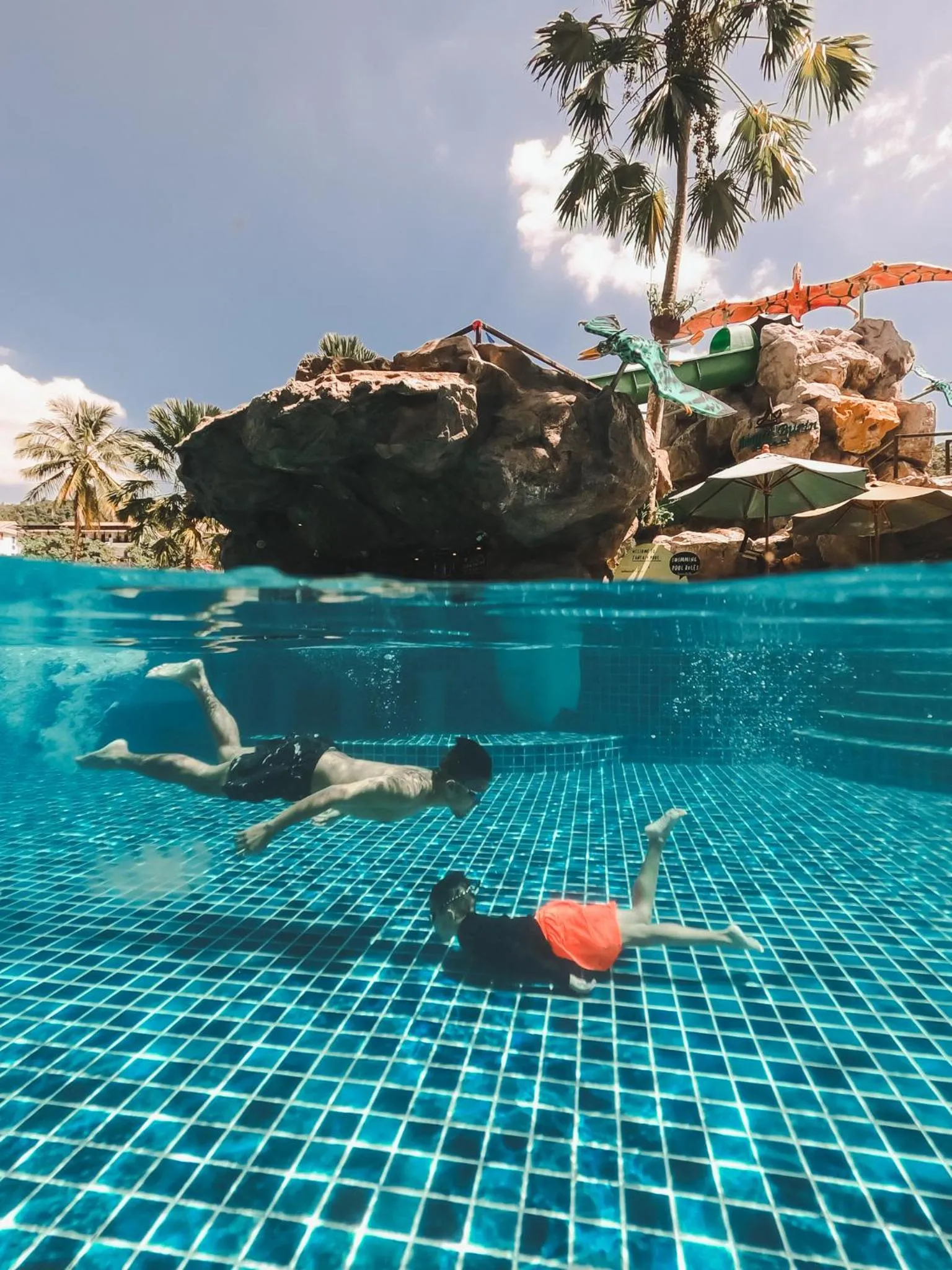 Swimming pool in Ananta Burin Resort