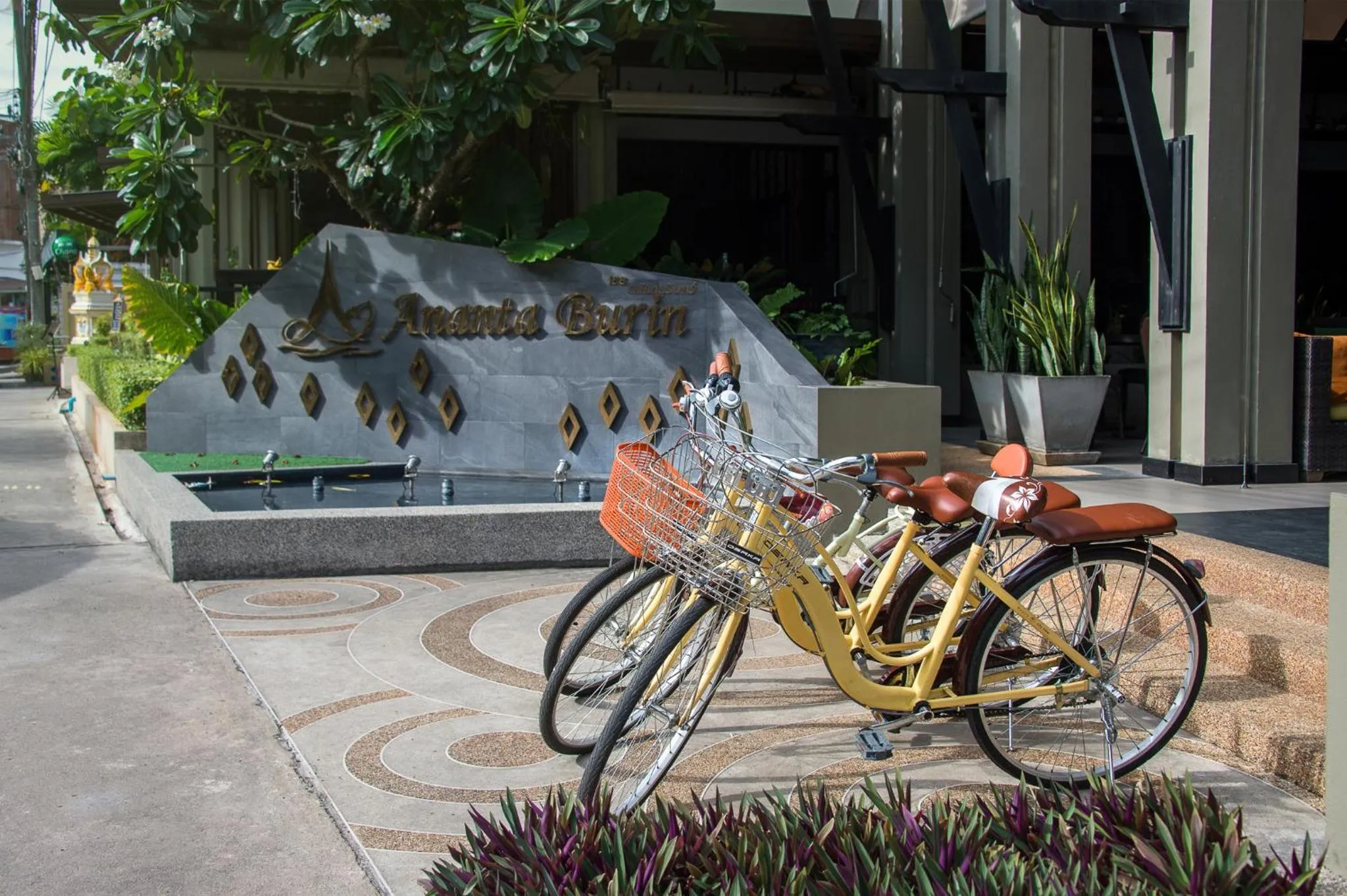 Cycling in Ananta Burin Resort