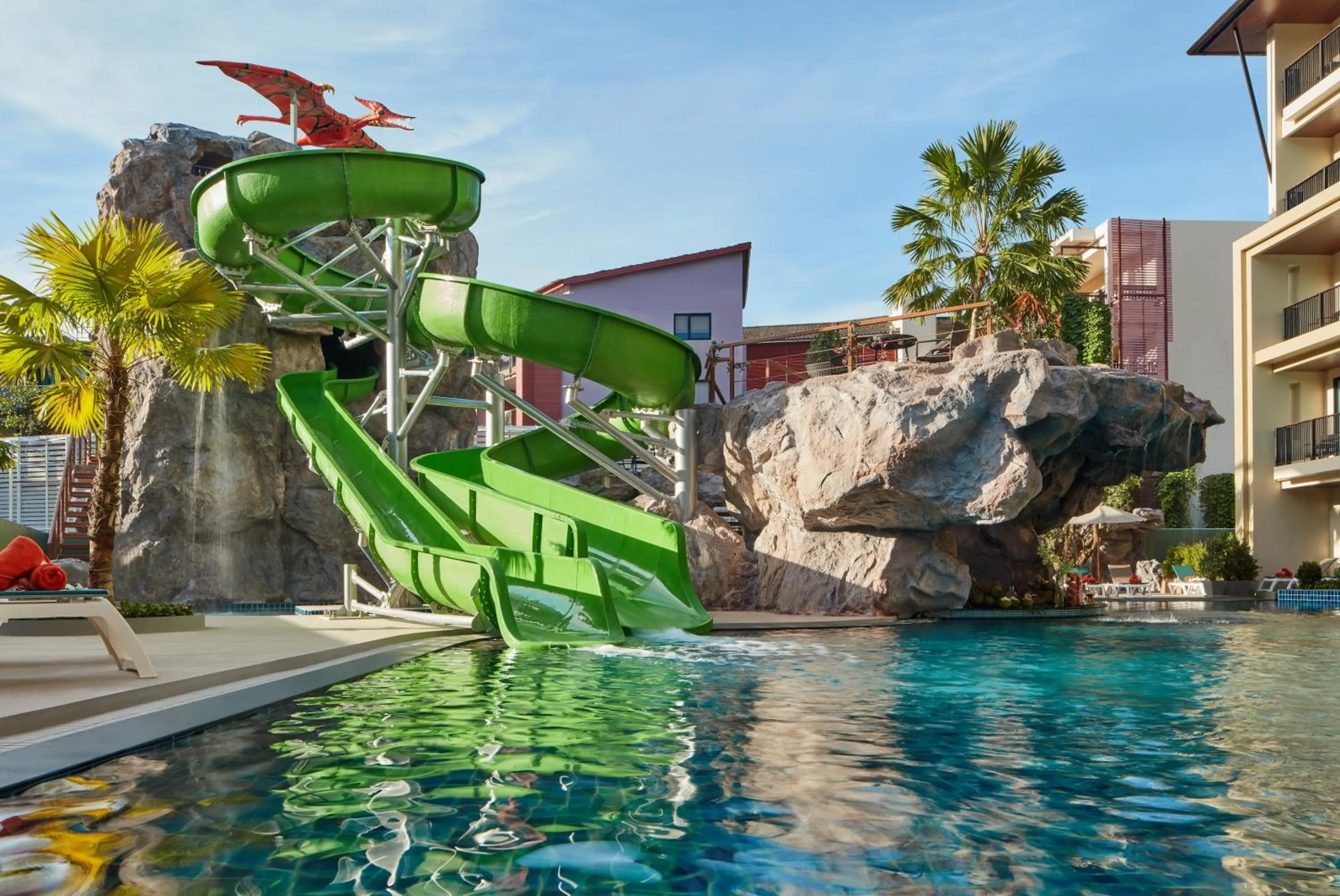 Aqua park in Ananta Burin Resort