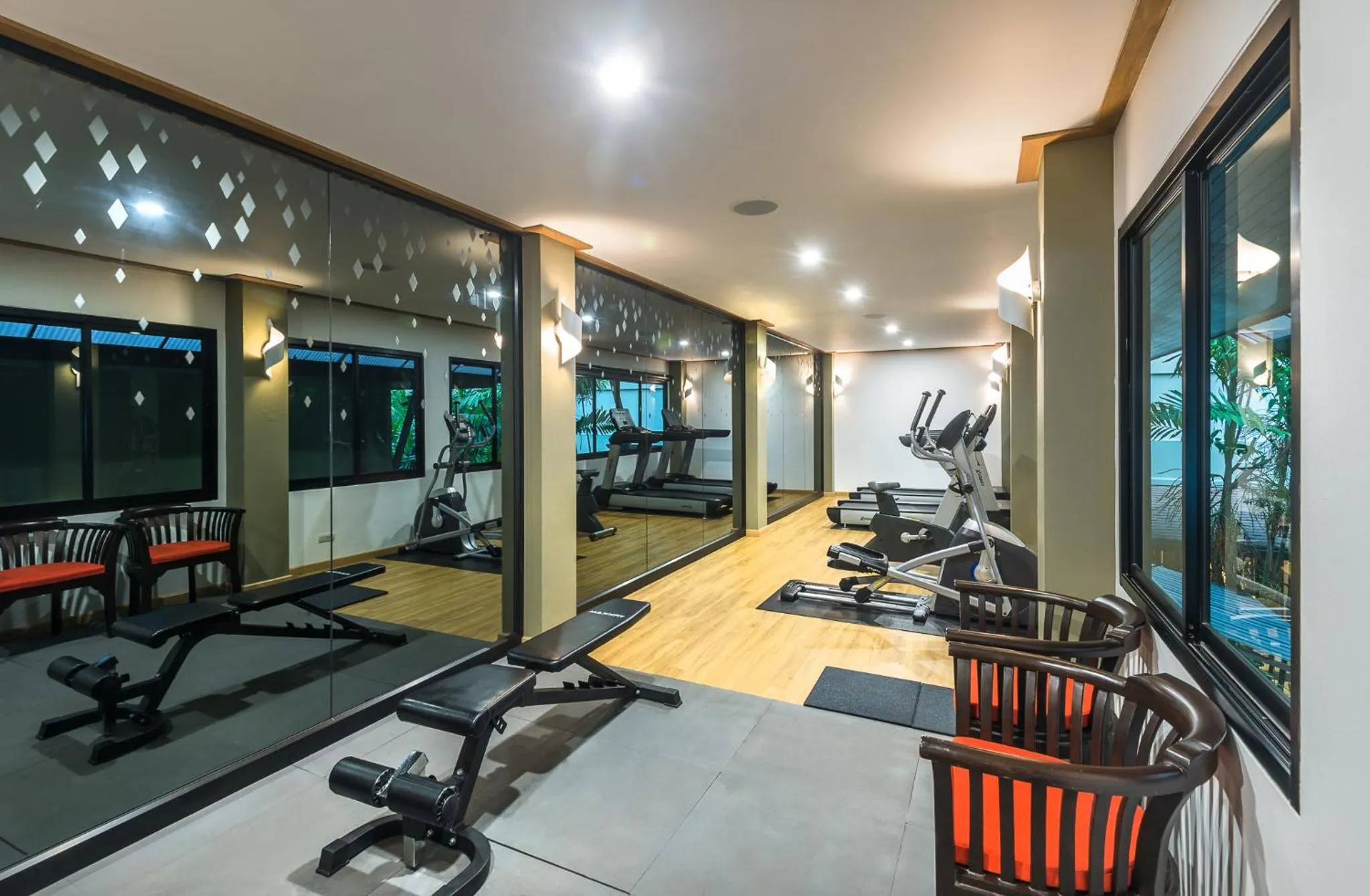 Fitness centre/facilities in Ananta Burin Resort