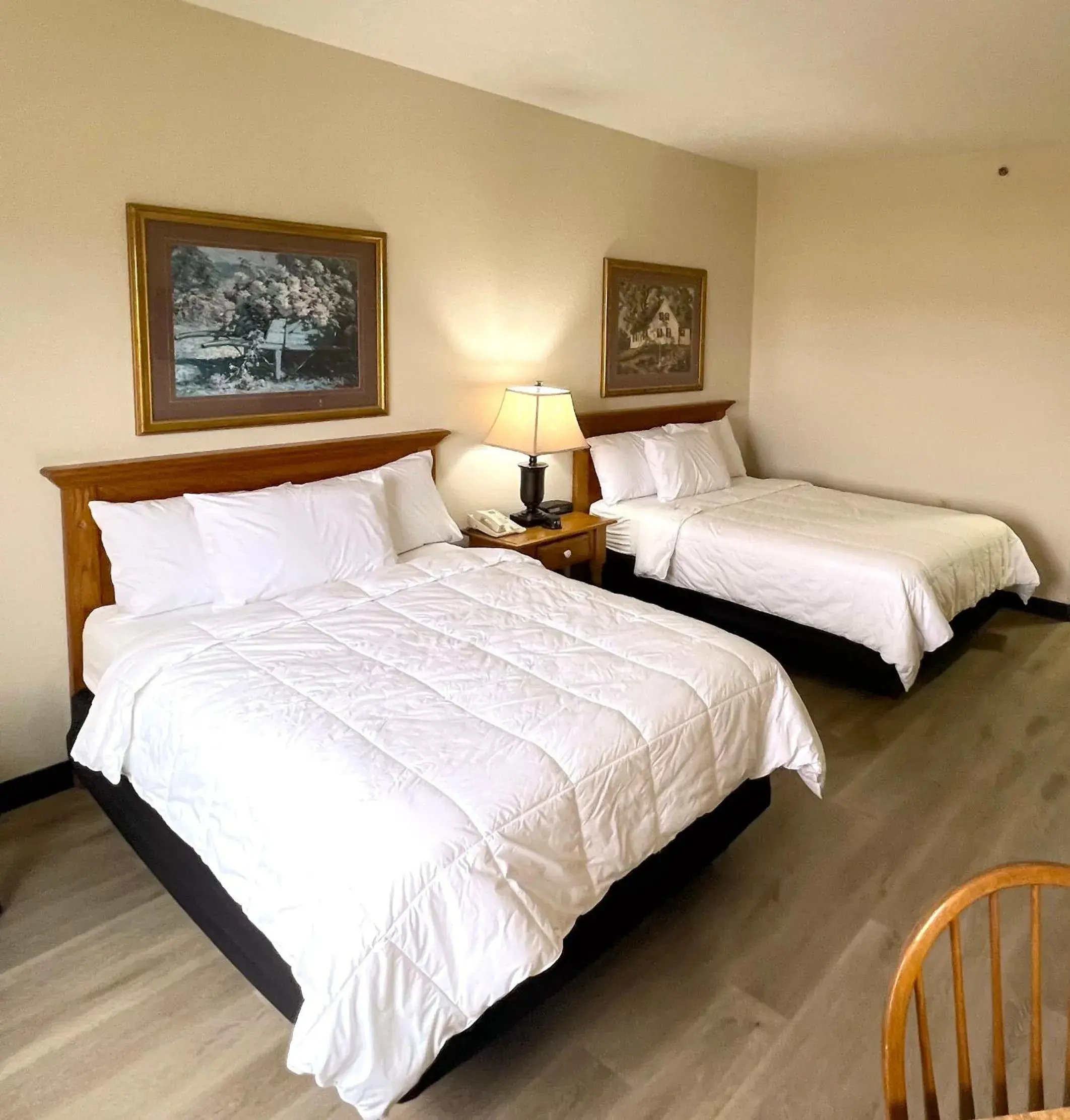 Room with Two Double Beds with Roll-In Shower-Disability Accessible - single occupancy in Van Buren Hotel Room with Two Double Beds with Roll-In Shower-Disability Accessible - single occupancy in Van Buren Hotel