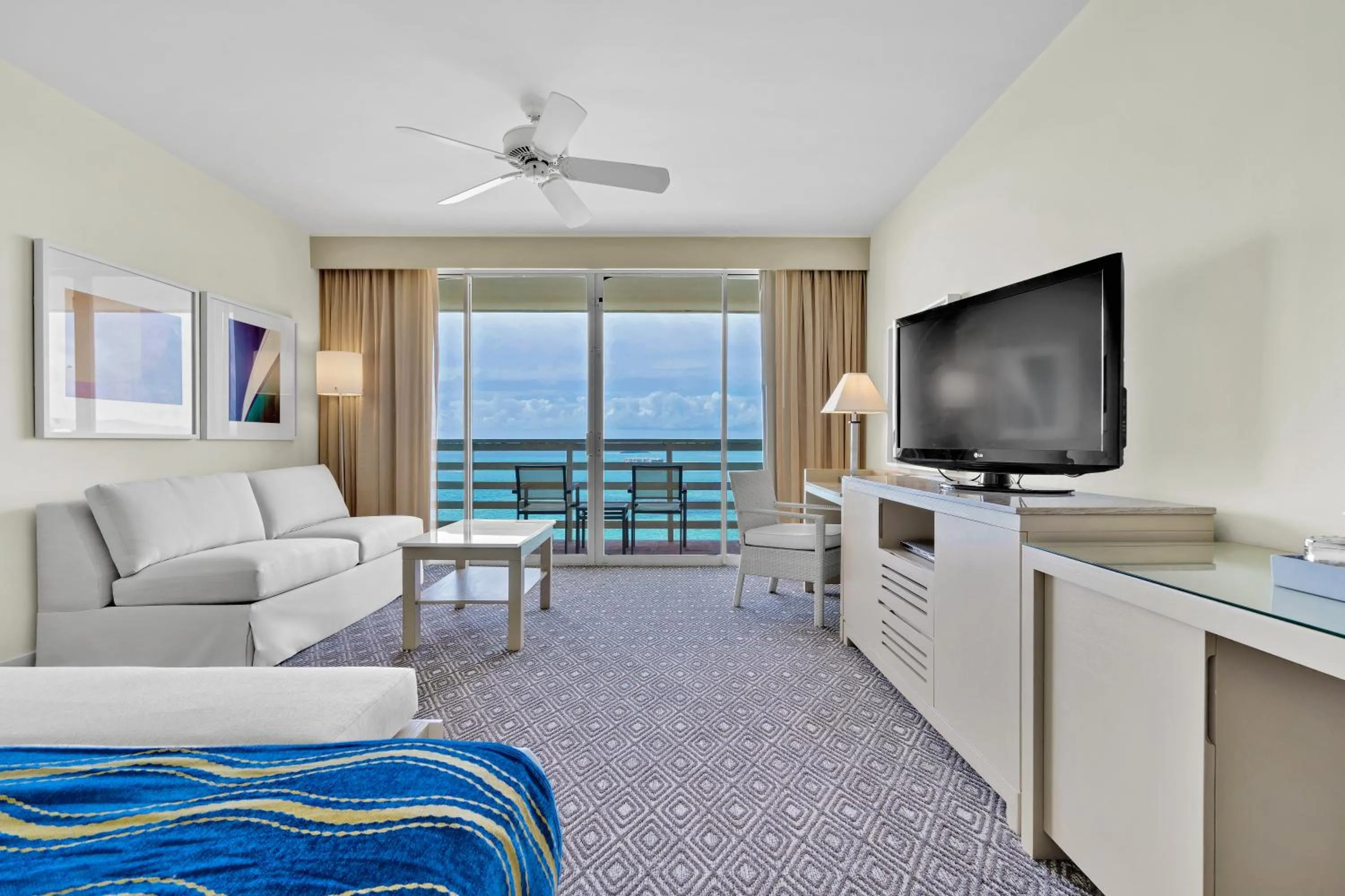 Seating area in El Conquistador Resort - Puerto Rico
