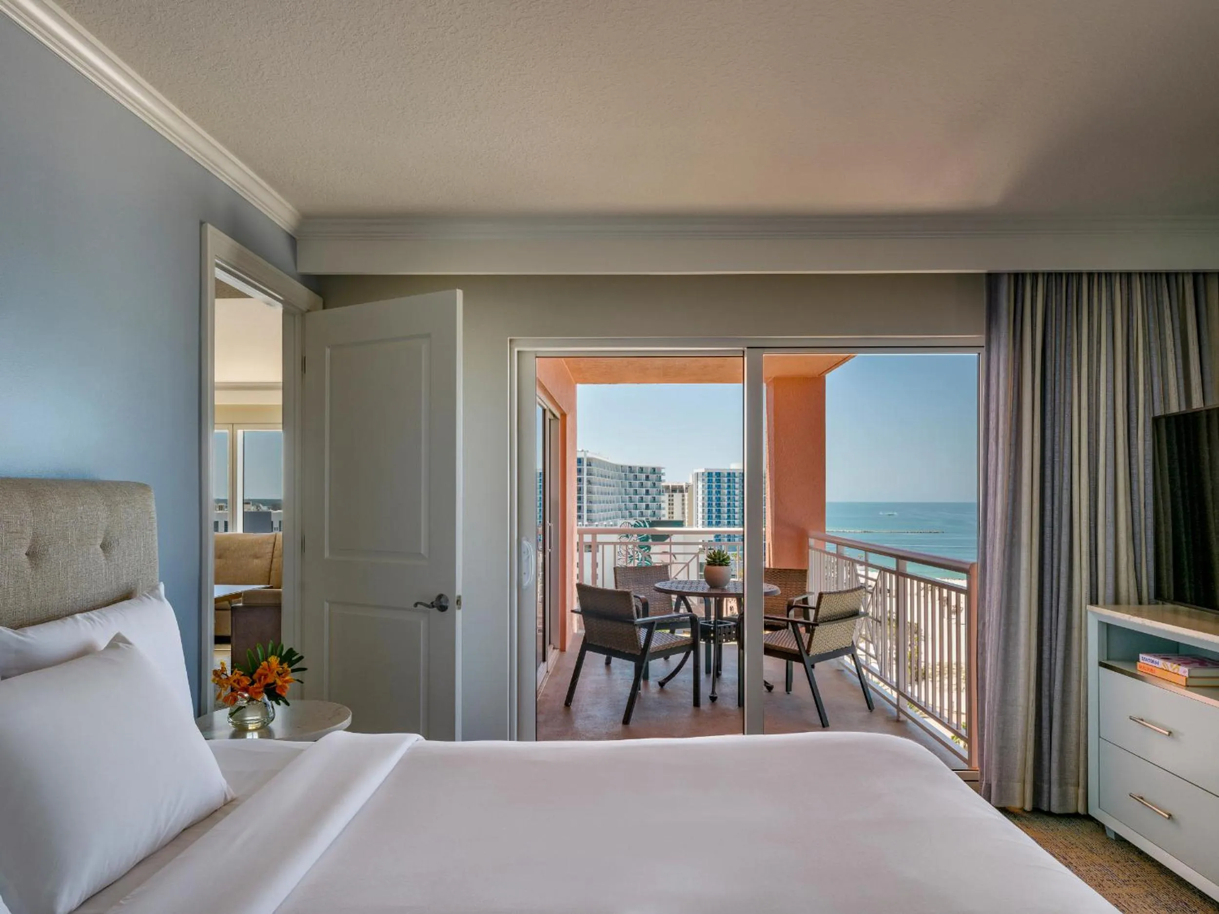 Bed in Hyatt Regency Clearwater Beach Resort & Spa