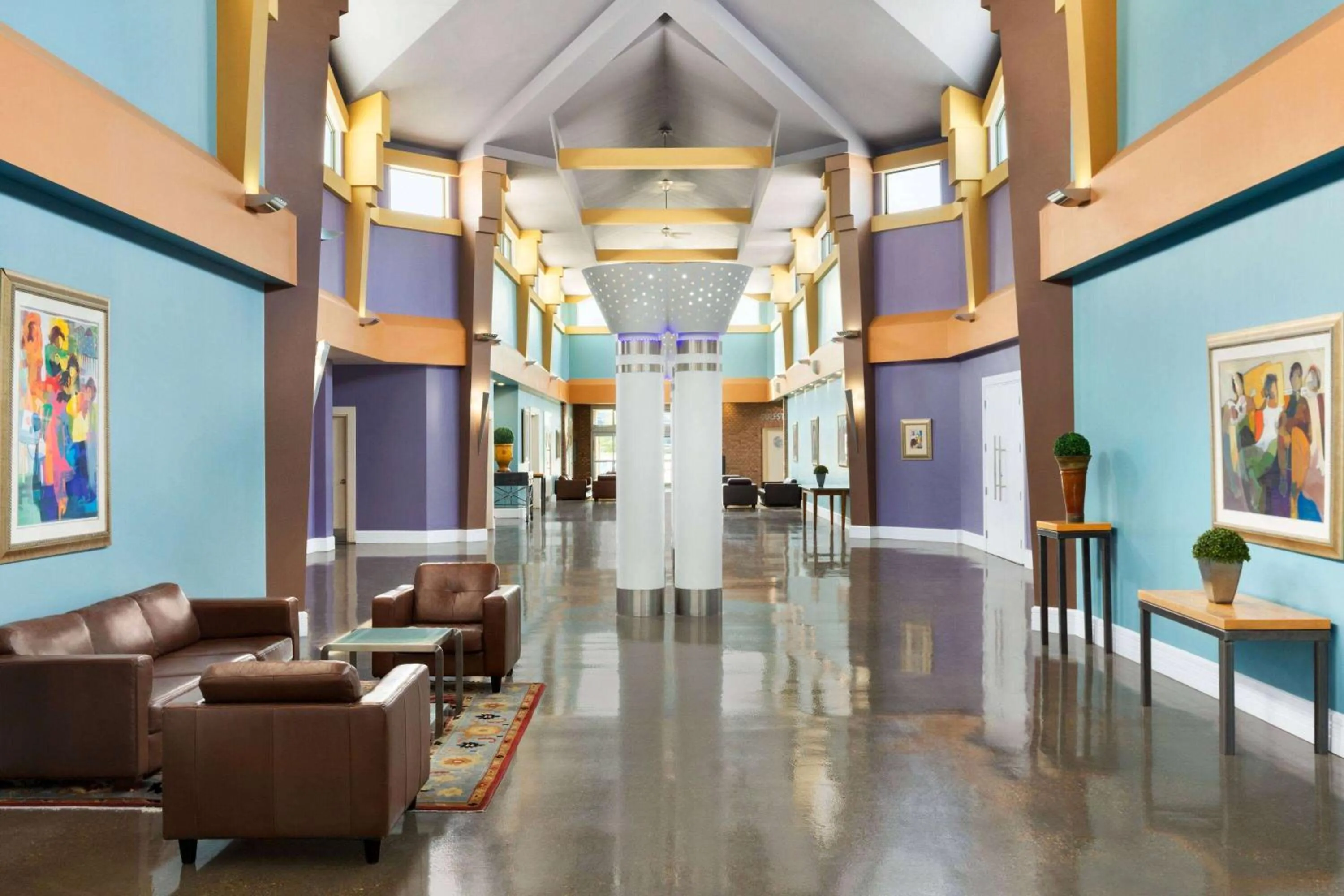 Lobby or reception in Royal Hotel Edmonton Airport Trademark Collection By Wyndham