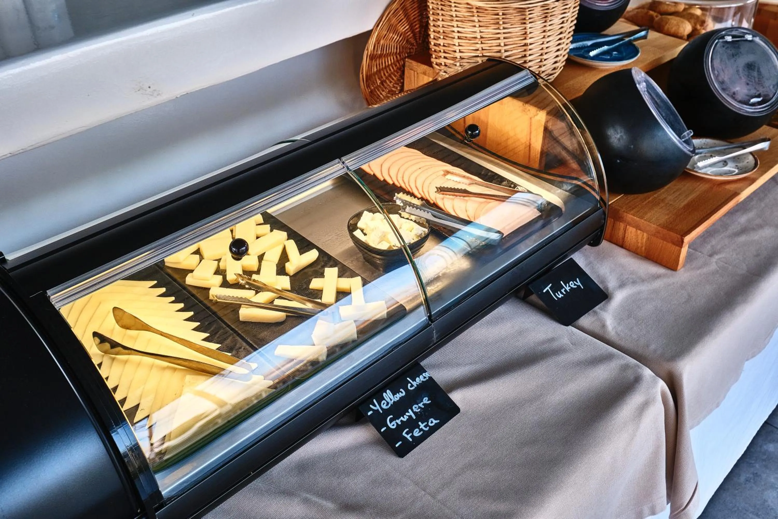 Buffet breakfast in Liana Beach Hotel & Spa