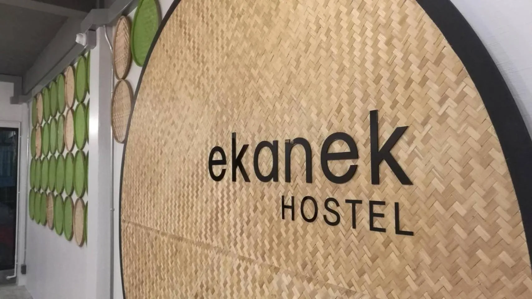 Property logo or sign in Ekanek Hostel