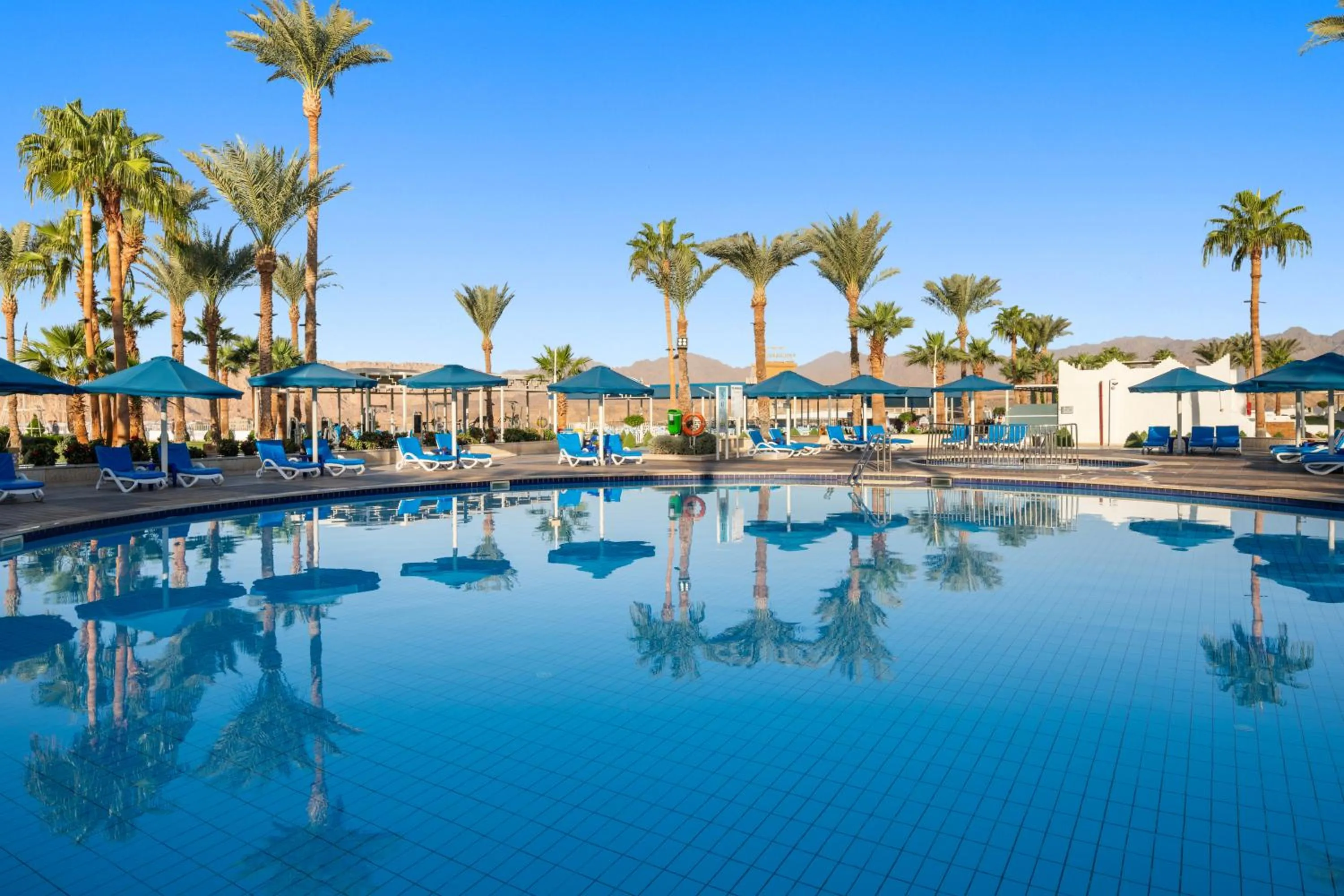 Swimming pool in Albatros Sharm Resort - By Pickalbatros
