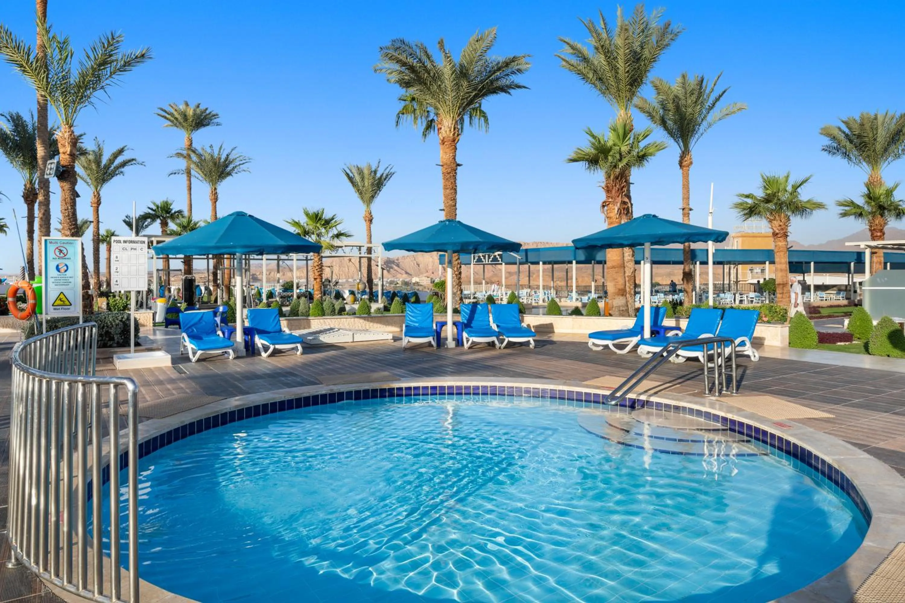 Swimming pool in Albatros Sharm Resort - By Pickalbatros