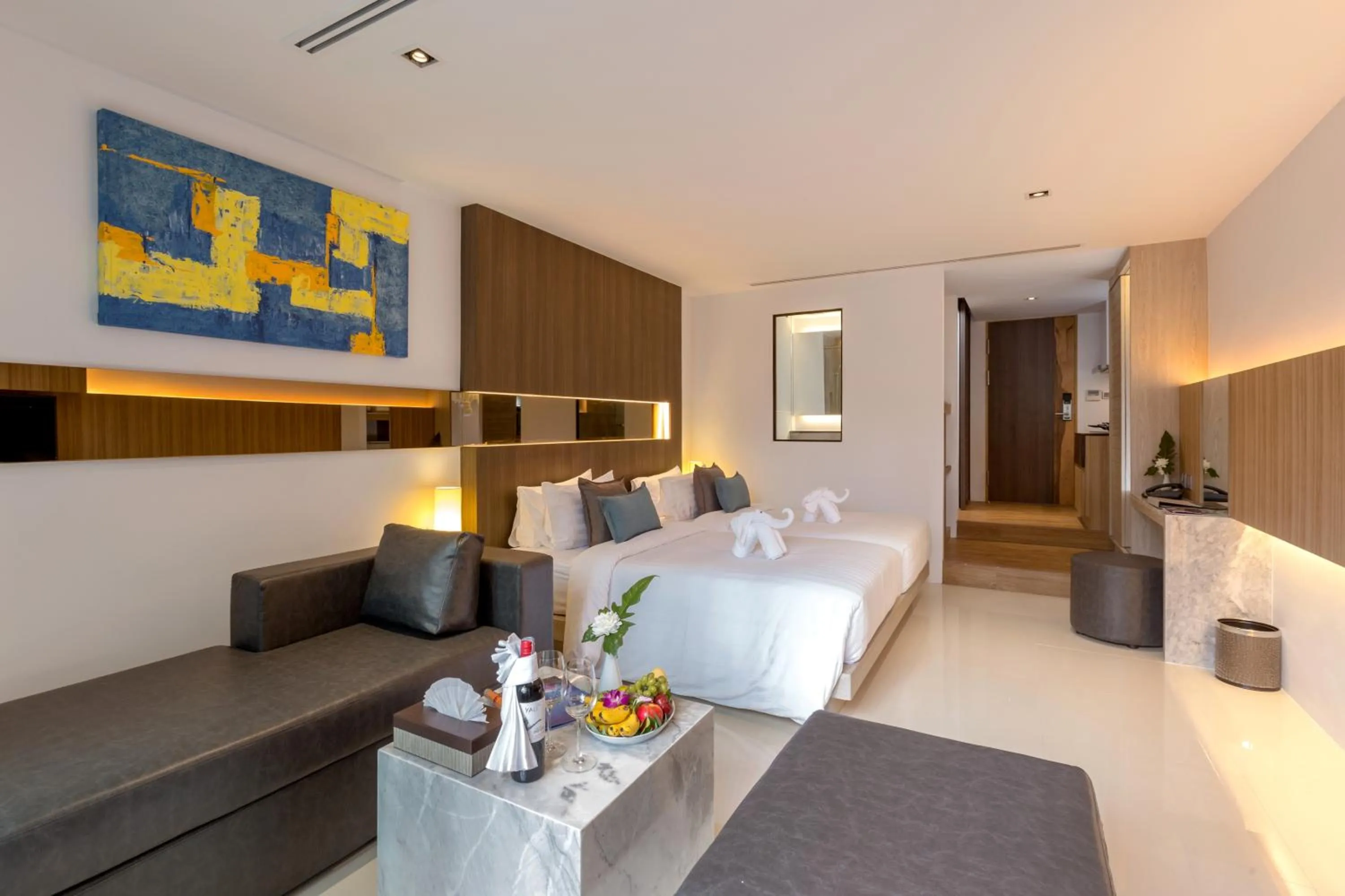 Bedroom in Kudo Hotel