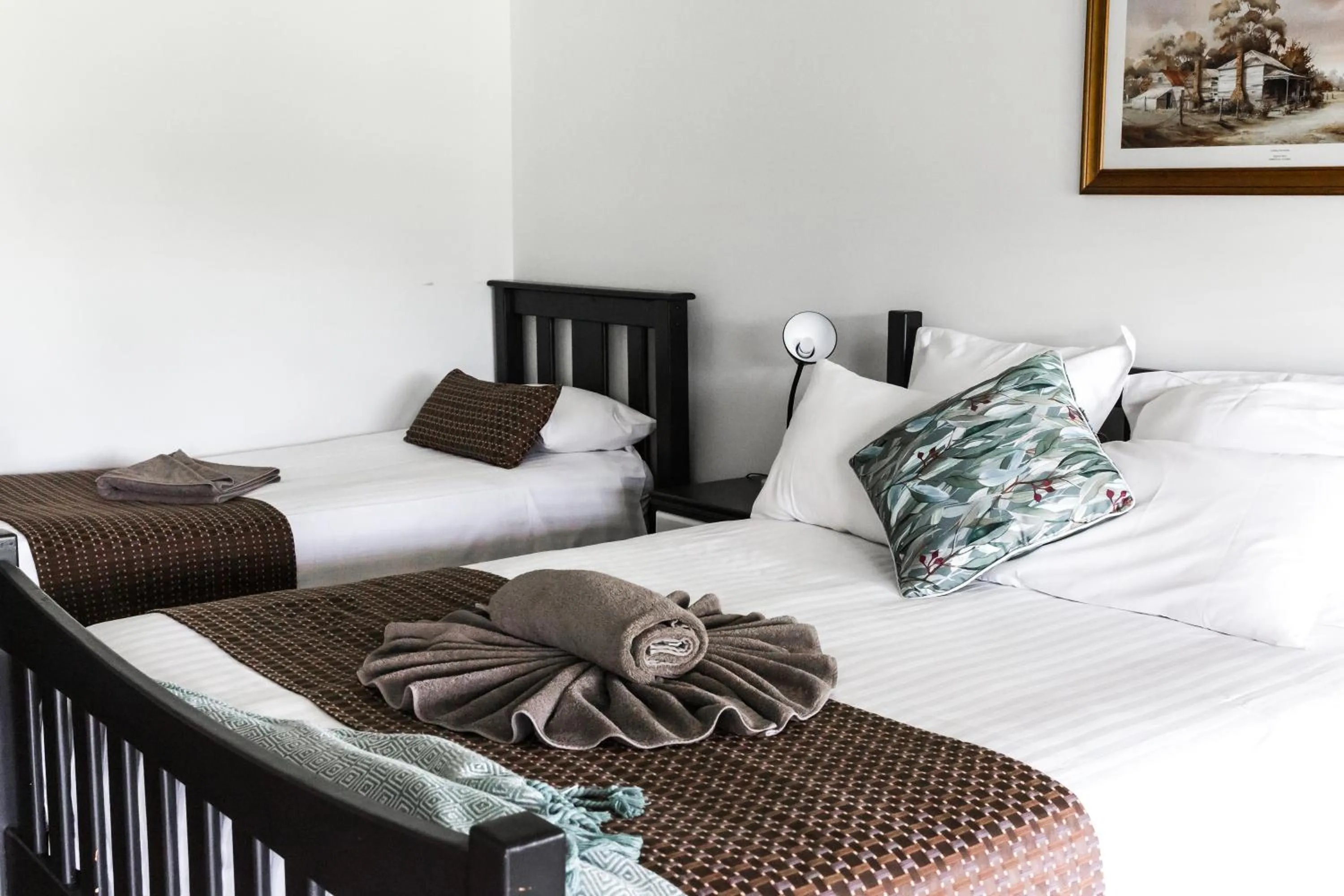 Bed in The Bearded Dragon Boutique Hotel