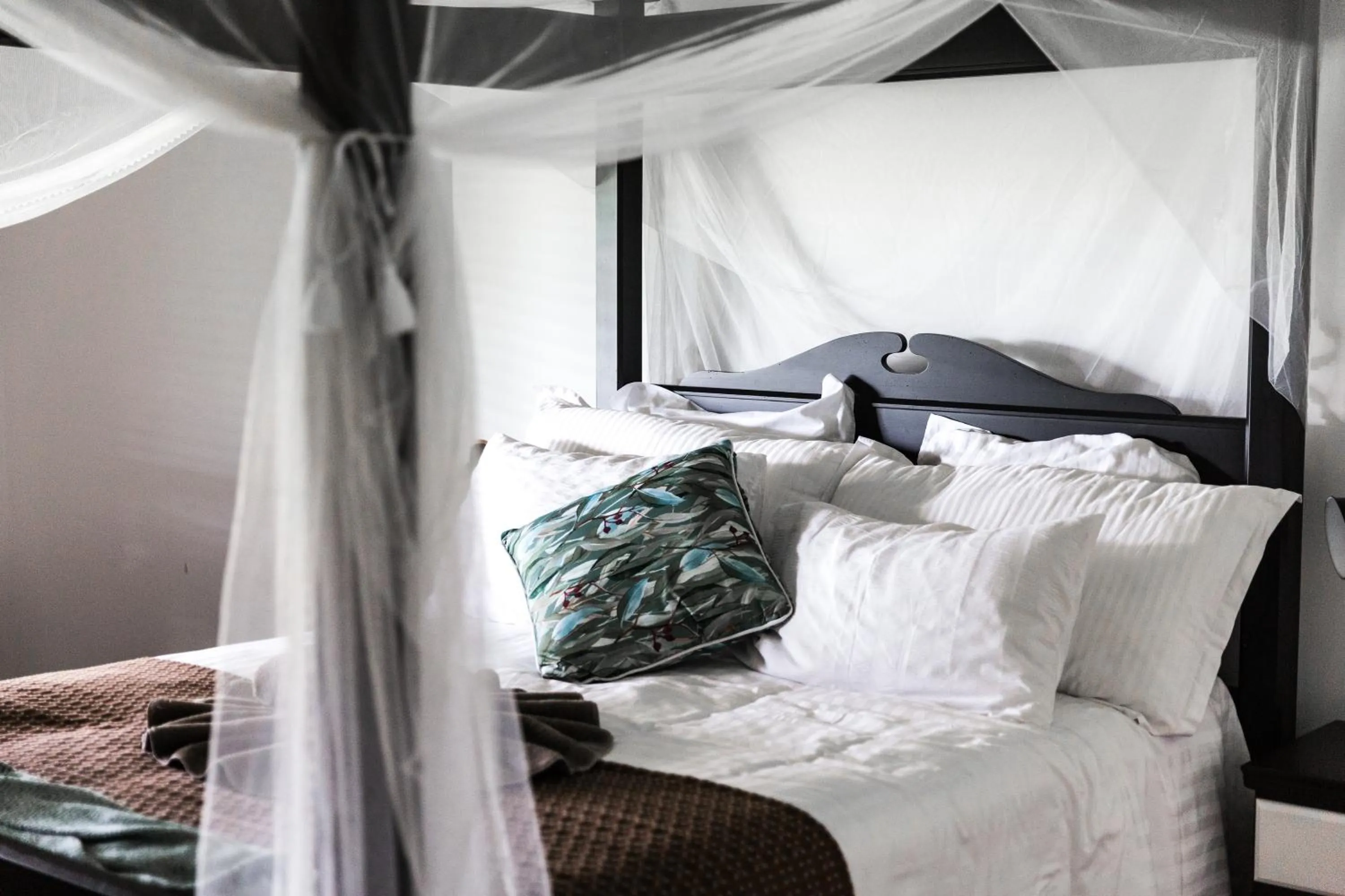 Bed in The Bearded Dragon Boutique Hotel