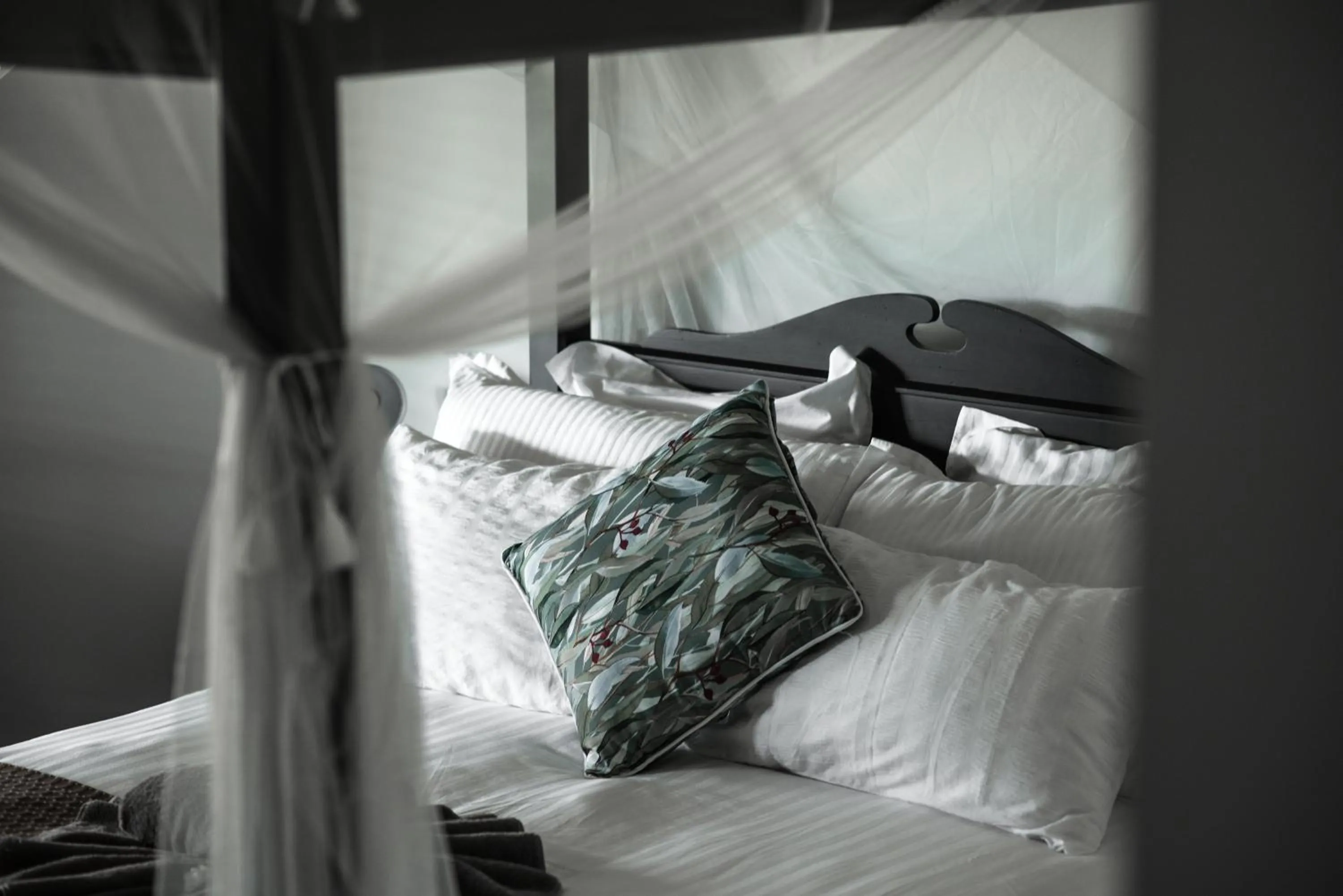 Bed in The Bearded Dragon Boutique Hotel