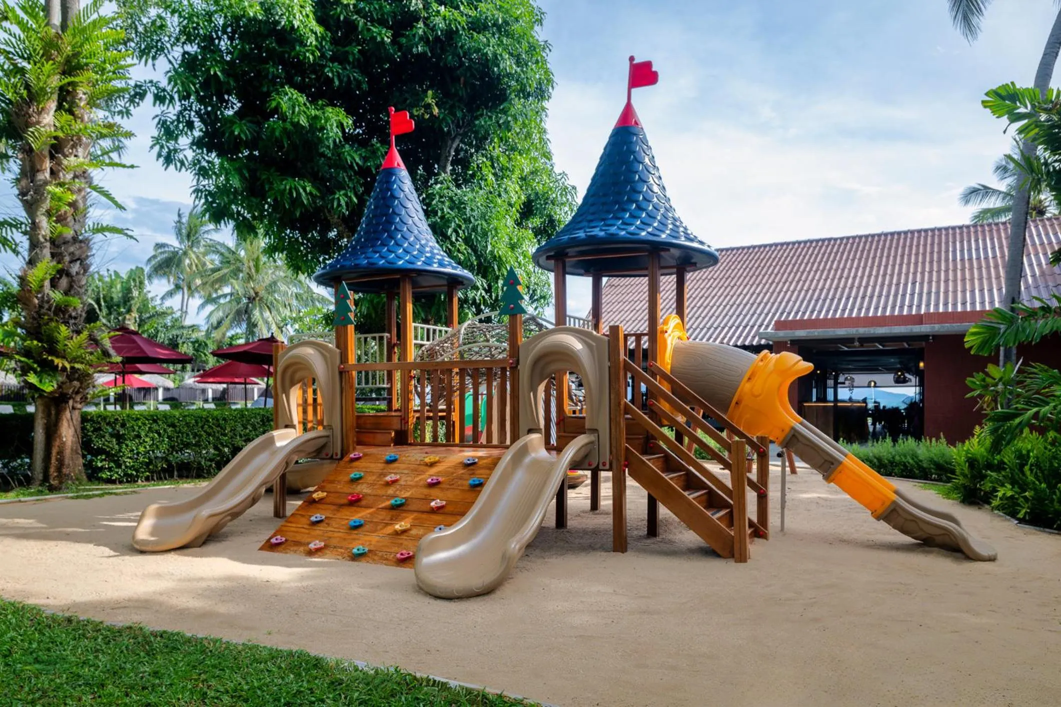 Children play ground in NH Collection Samui Peace Resort