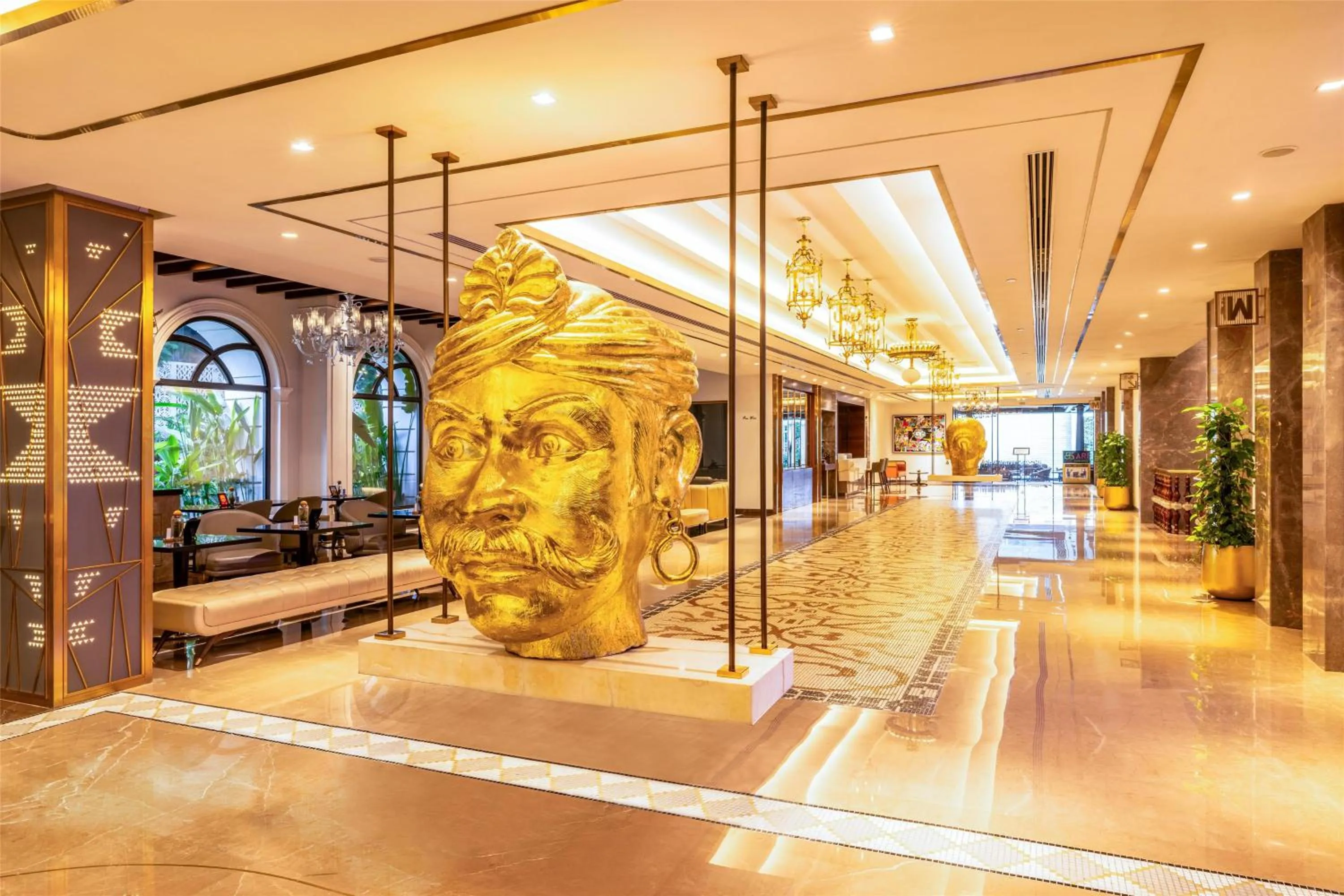 Lobby or reception in Radisson Blu Hotel & Suites GRT Chennai