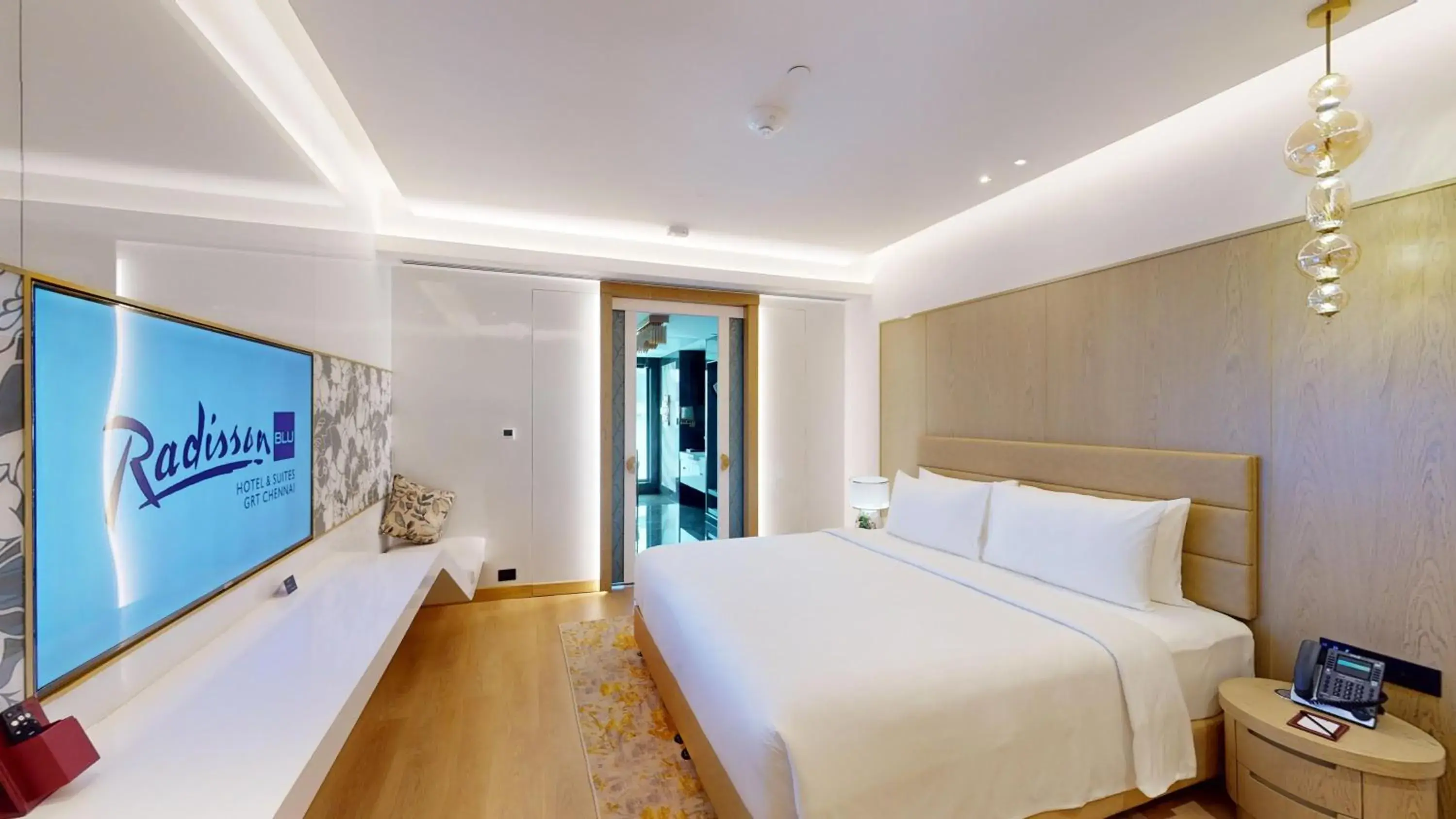 One-Bedroom Suite with Airport Transfers and Club Lounge access - single occupancy in Radisson Blu Hotel & Suites GRT Chennai One-Bedroom Suite with Airport Transfers and Club Lounge access - single occupancy in Radisson Blu Hotel & Suites GRT Chennai