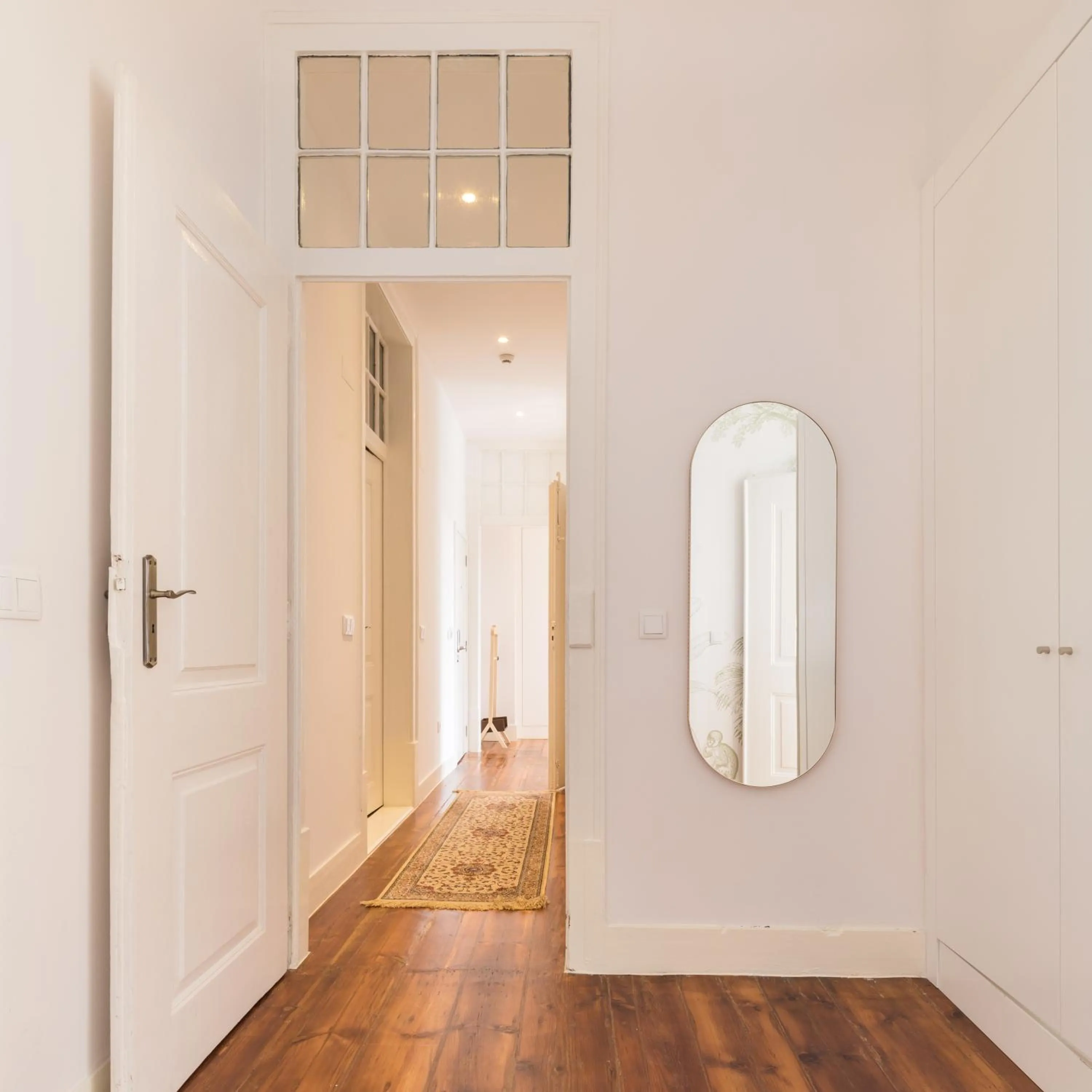 Decorative detail in The Visionaire Apartments