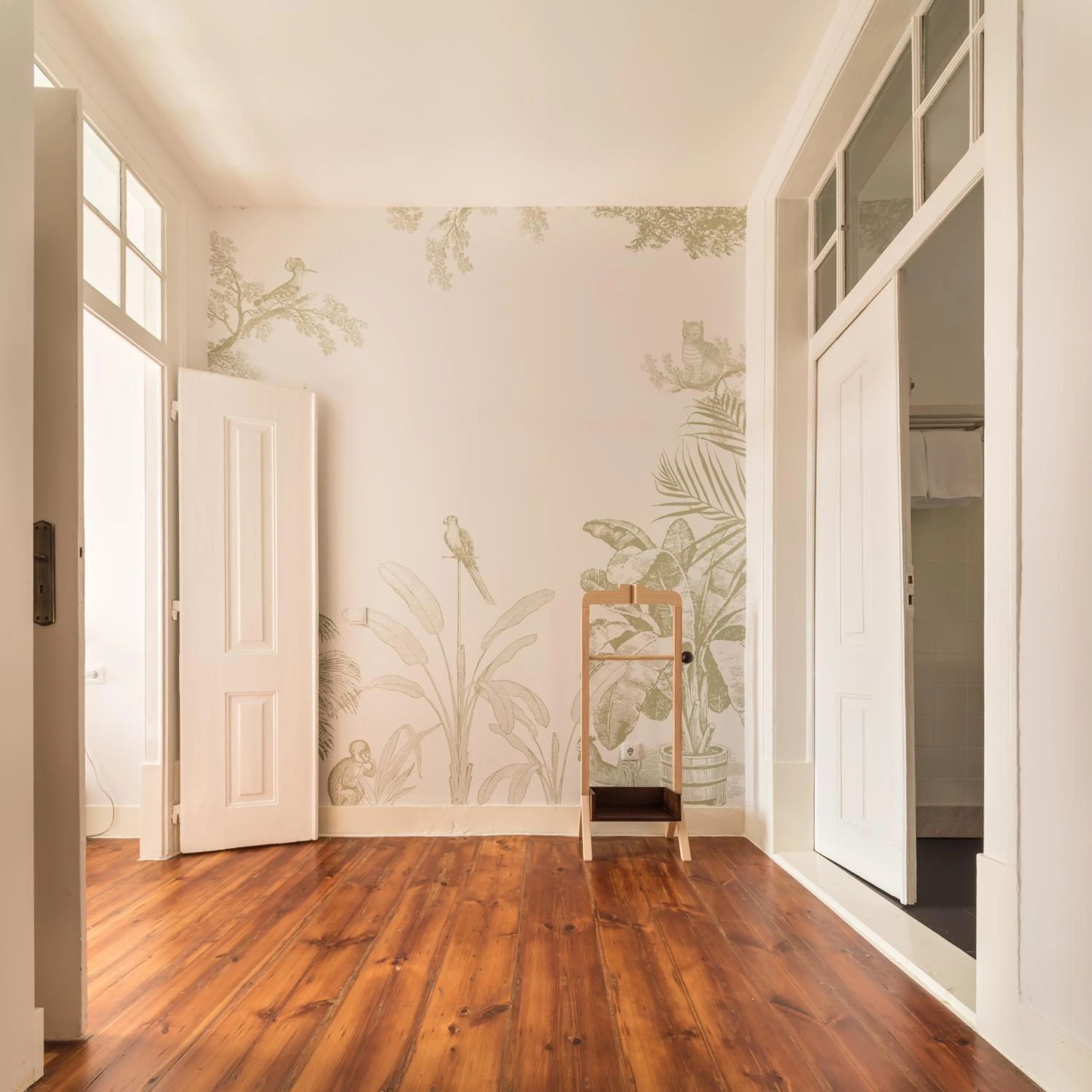 Decorative detail in The Visionaire Apartments