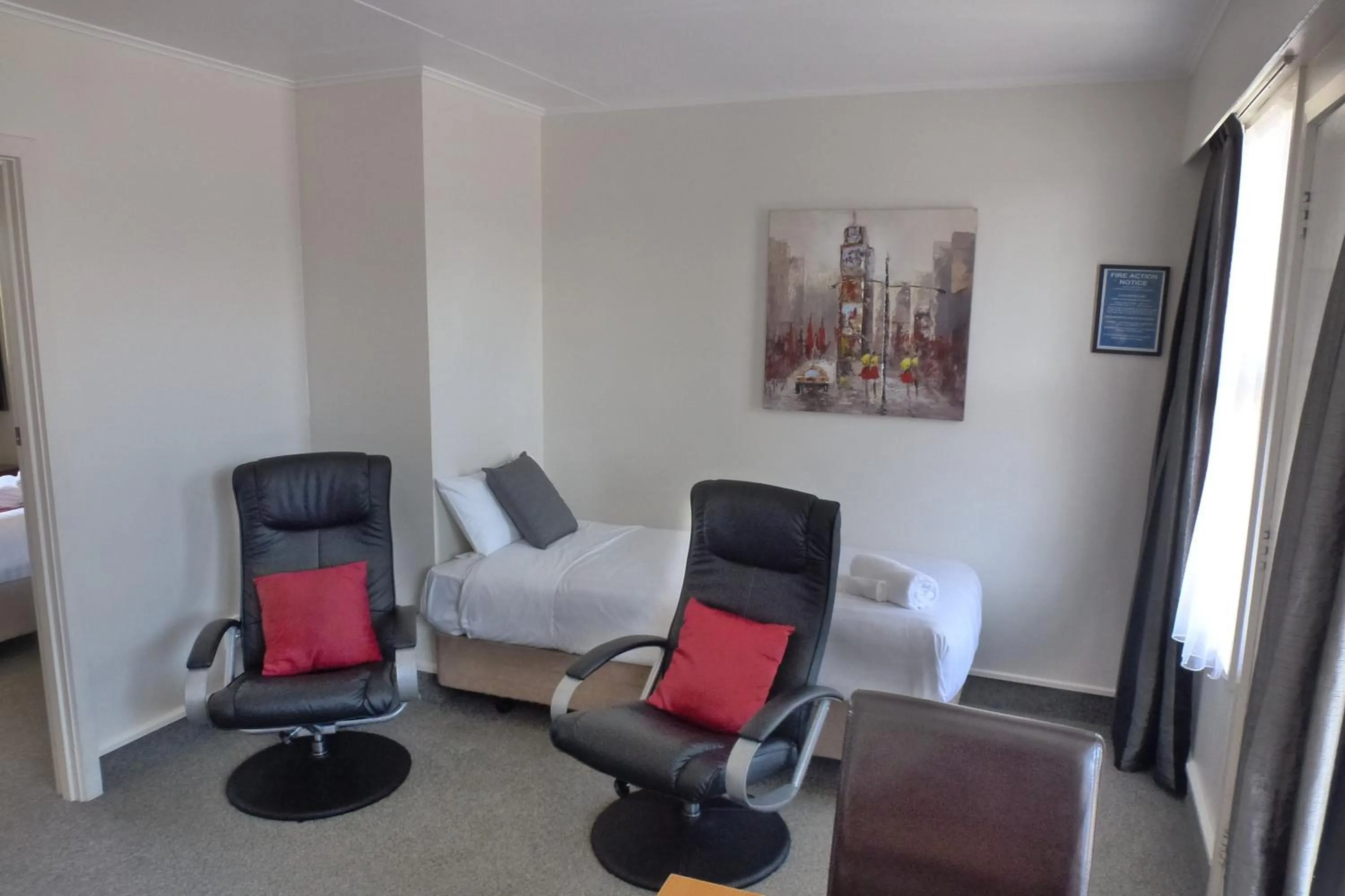 Bed in ASURE Adcroft Motel