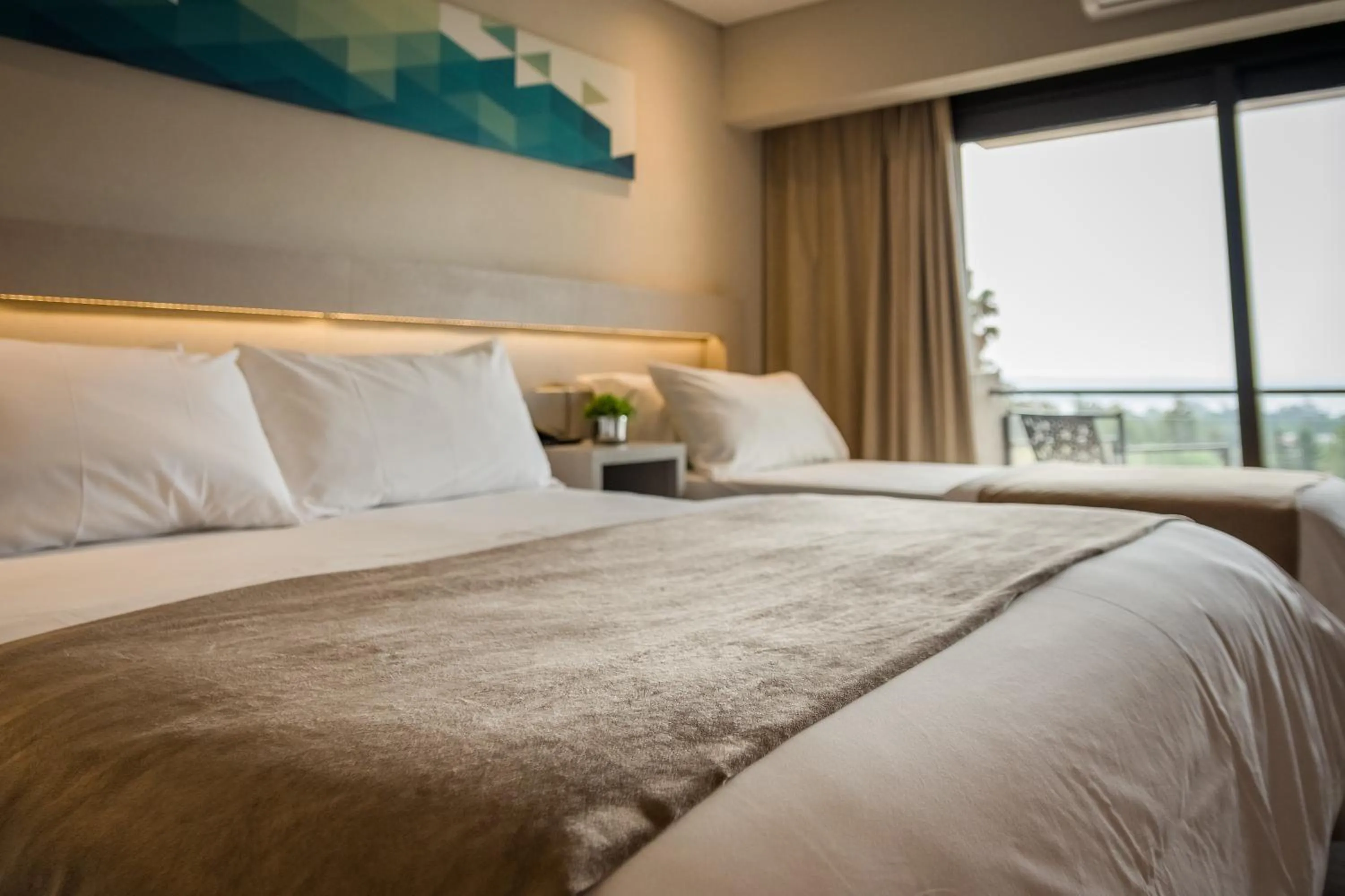 Bed in Eleton Resort & Spa