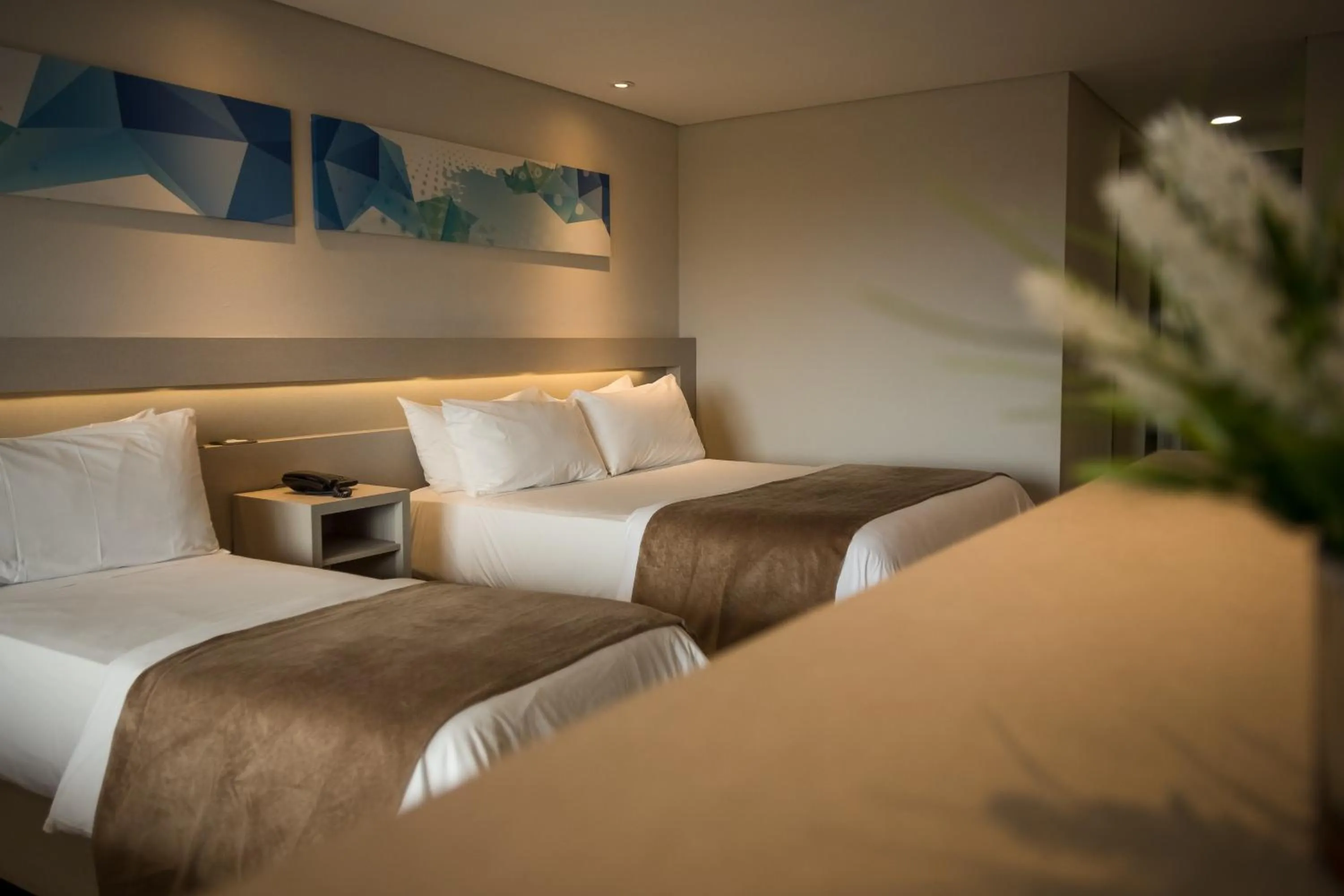 Bed in Eleton Resort & Spa