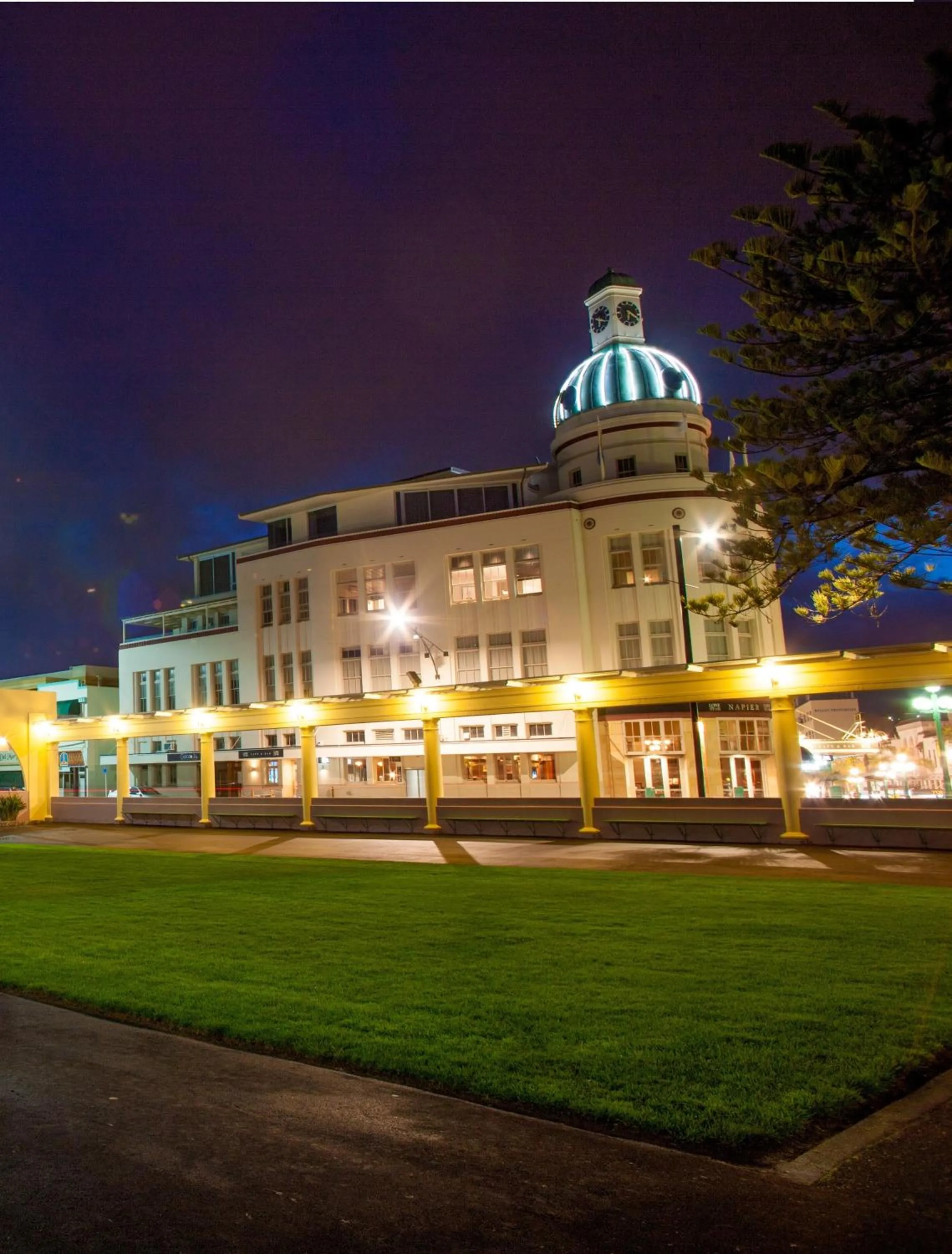 Property building in The Dome Boutique Apartments