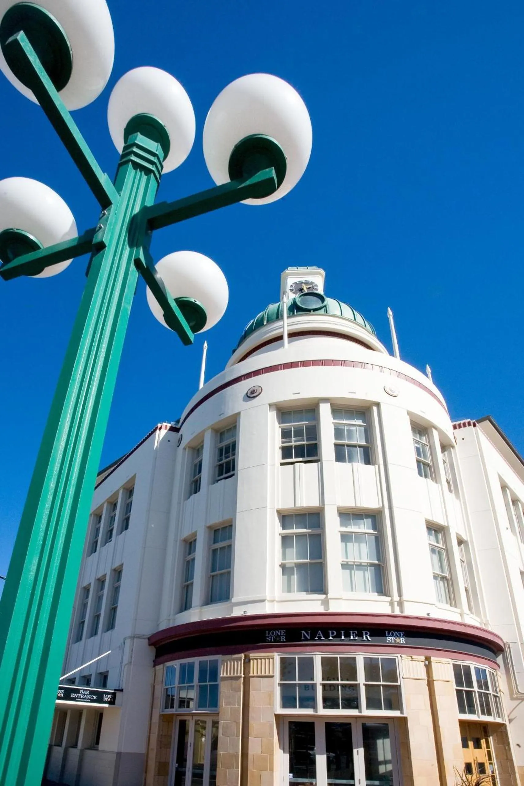 Property building in The Dome Boutique Apartments