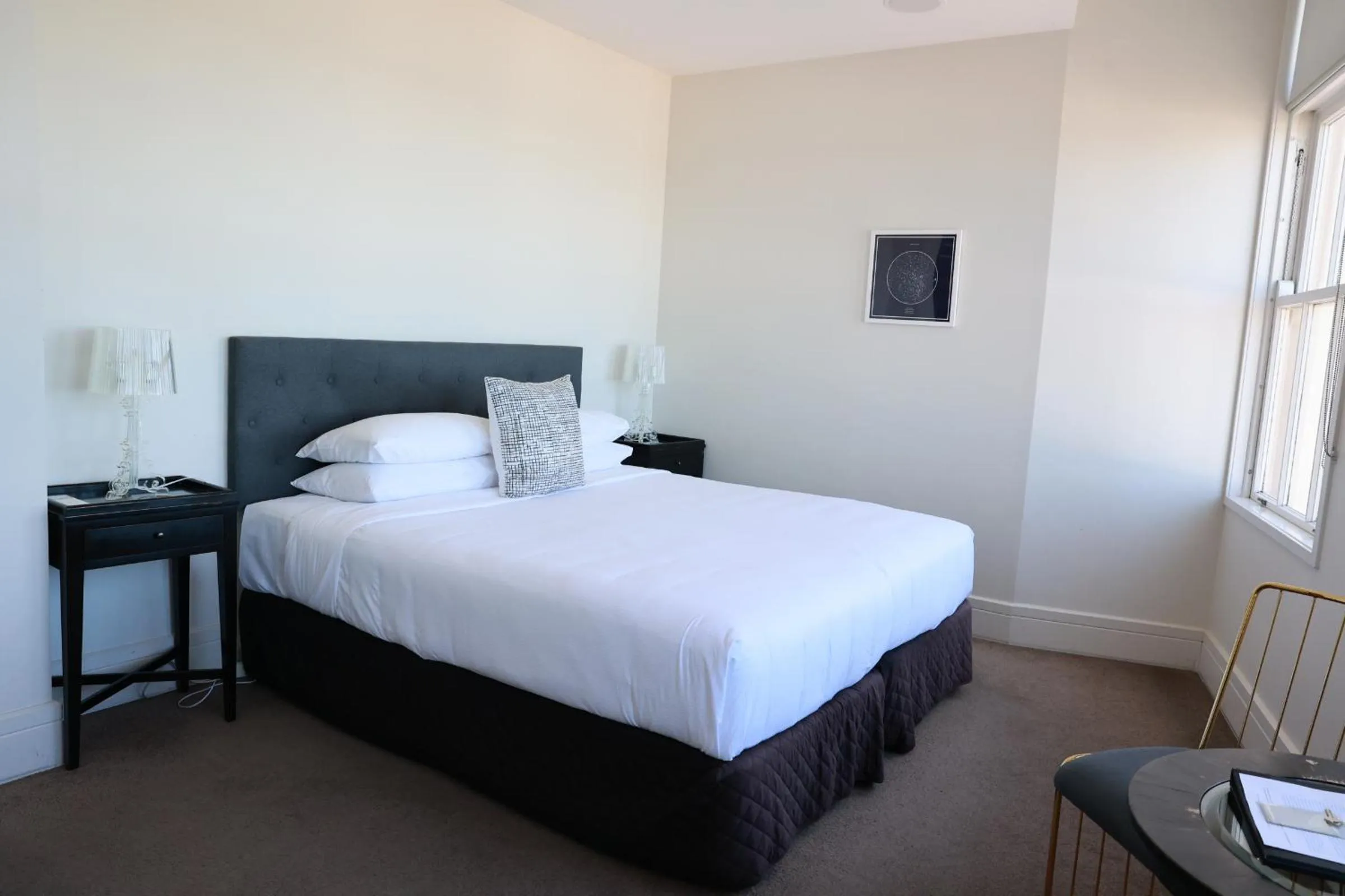 Bed in The Dome Boutique Apartments