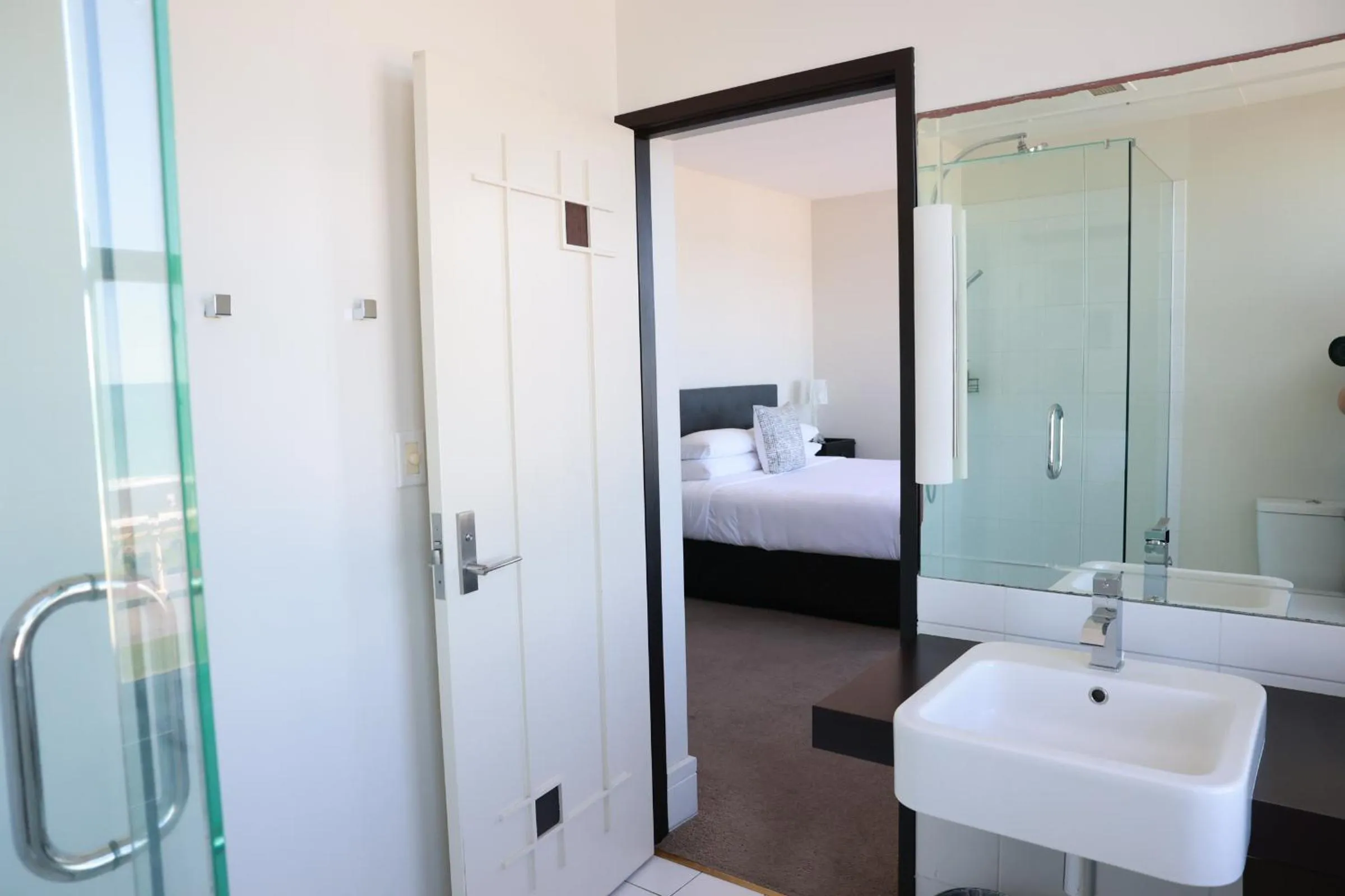 Bed in The Dome Boutique Apartments