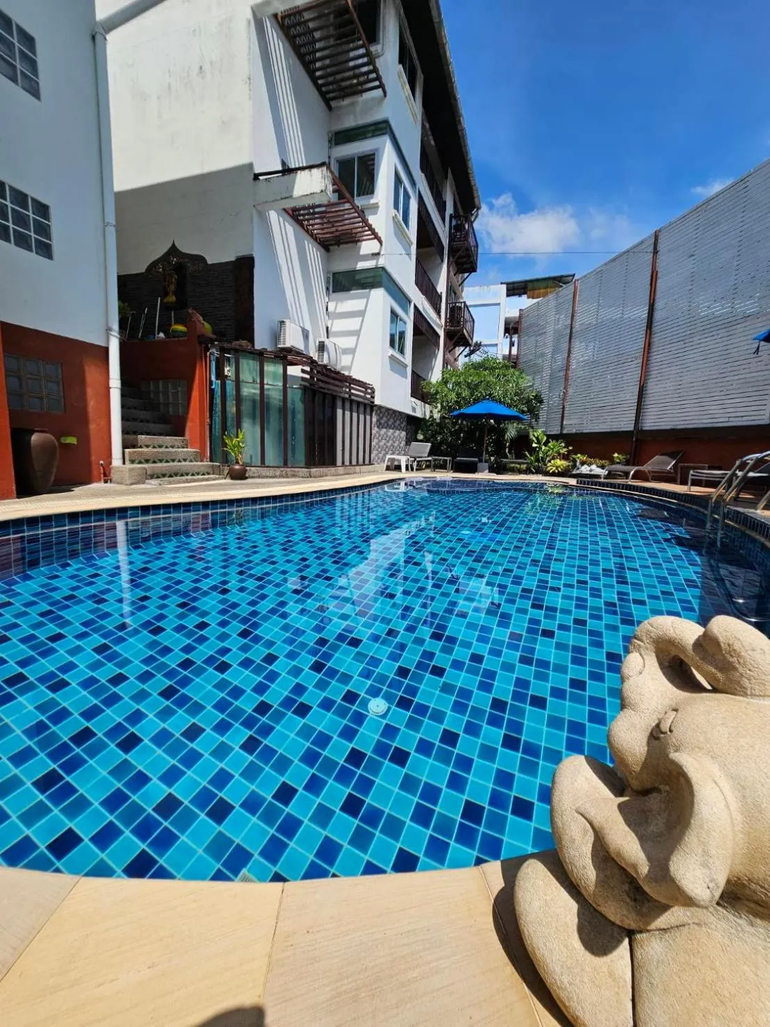 Swimming pool in The Album Loft