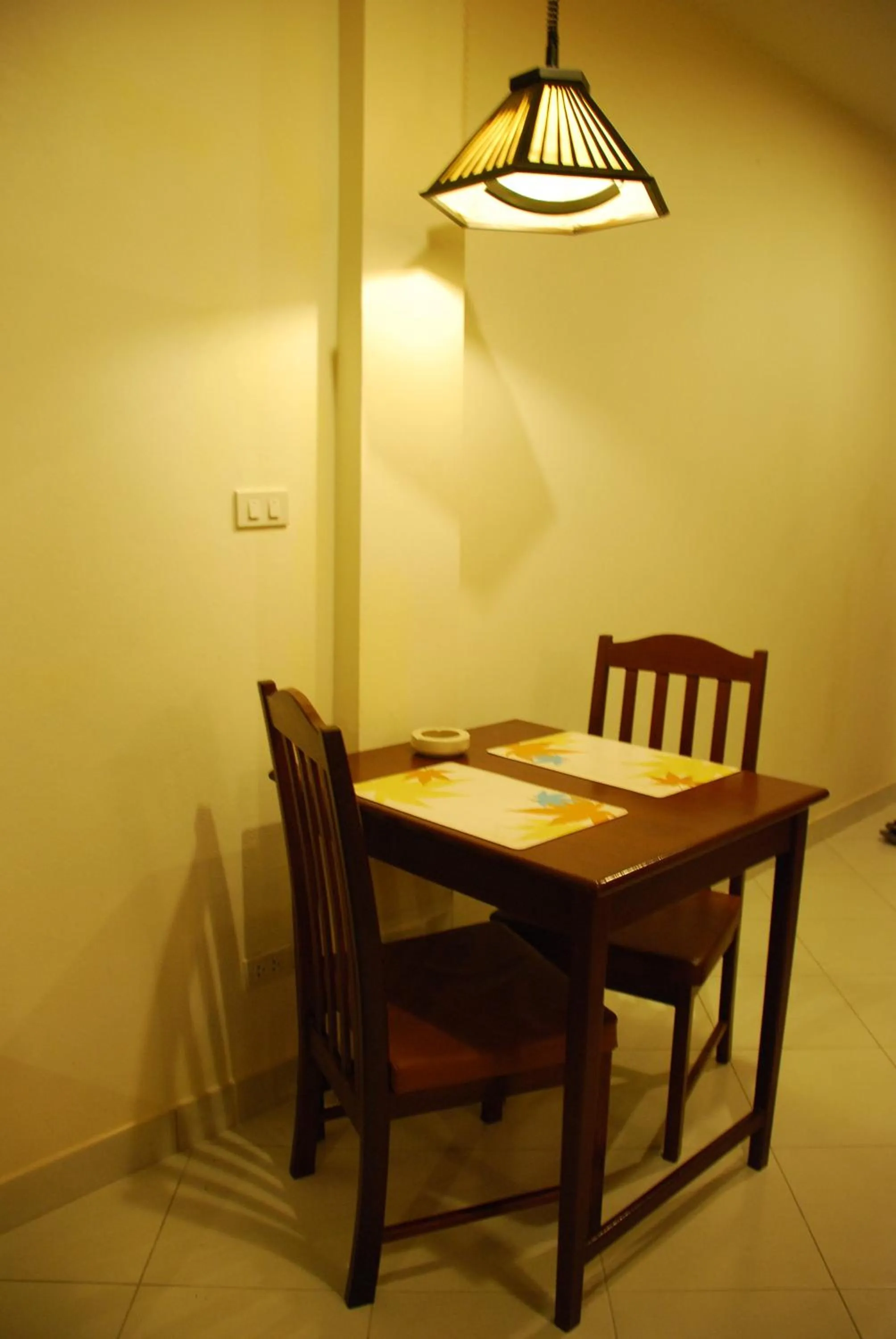 Dining area in The Album Loft